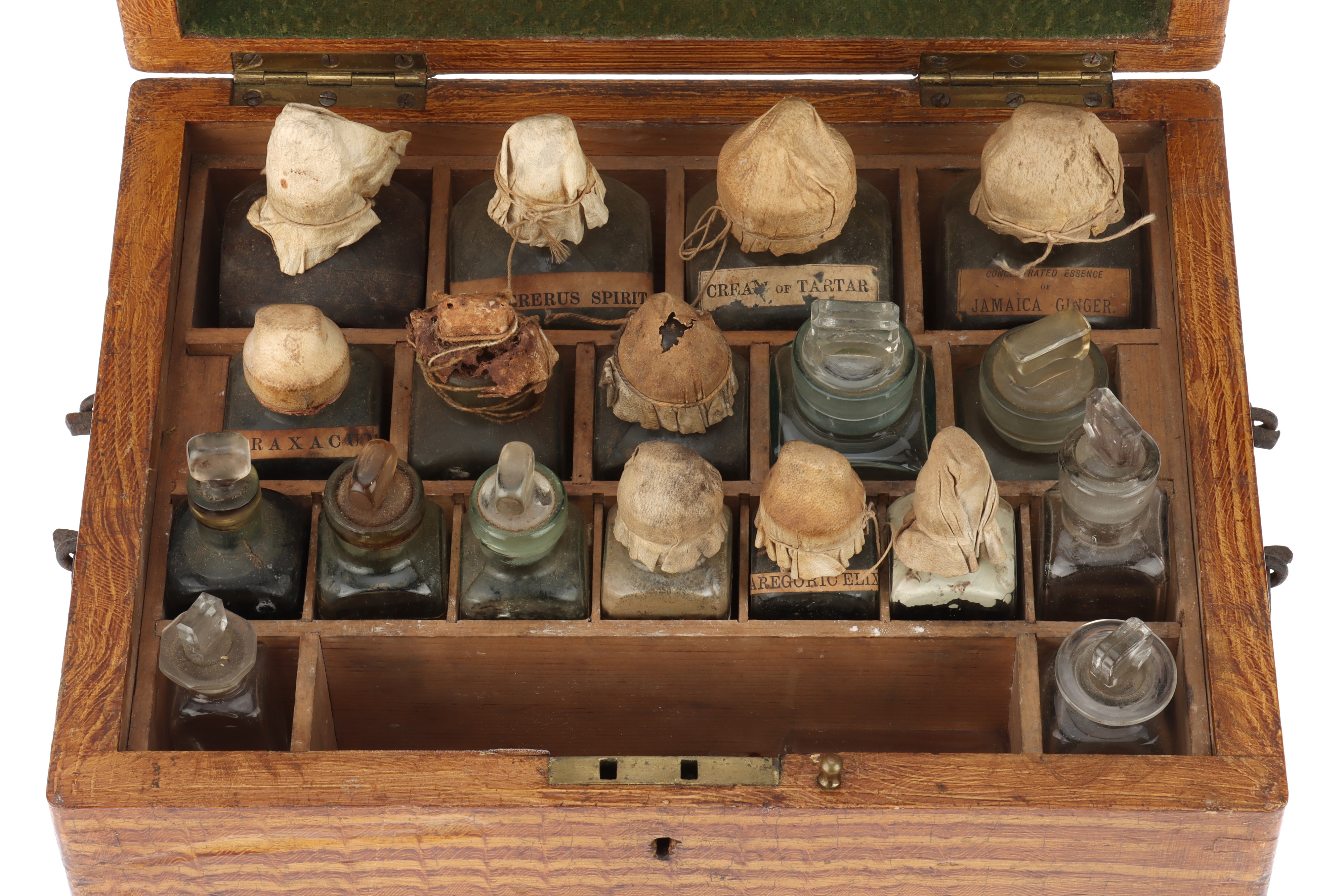 A 19th Century Chemists, Apothecary Domestic Medicine Chest, - Image 2 of 7