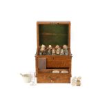 A 19th Century Chemists, Apothecary Domestic Medicine Chest,