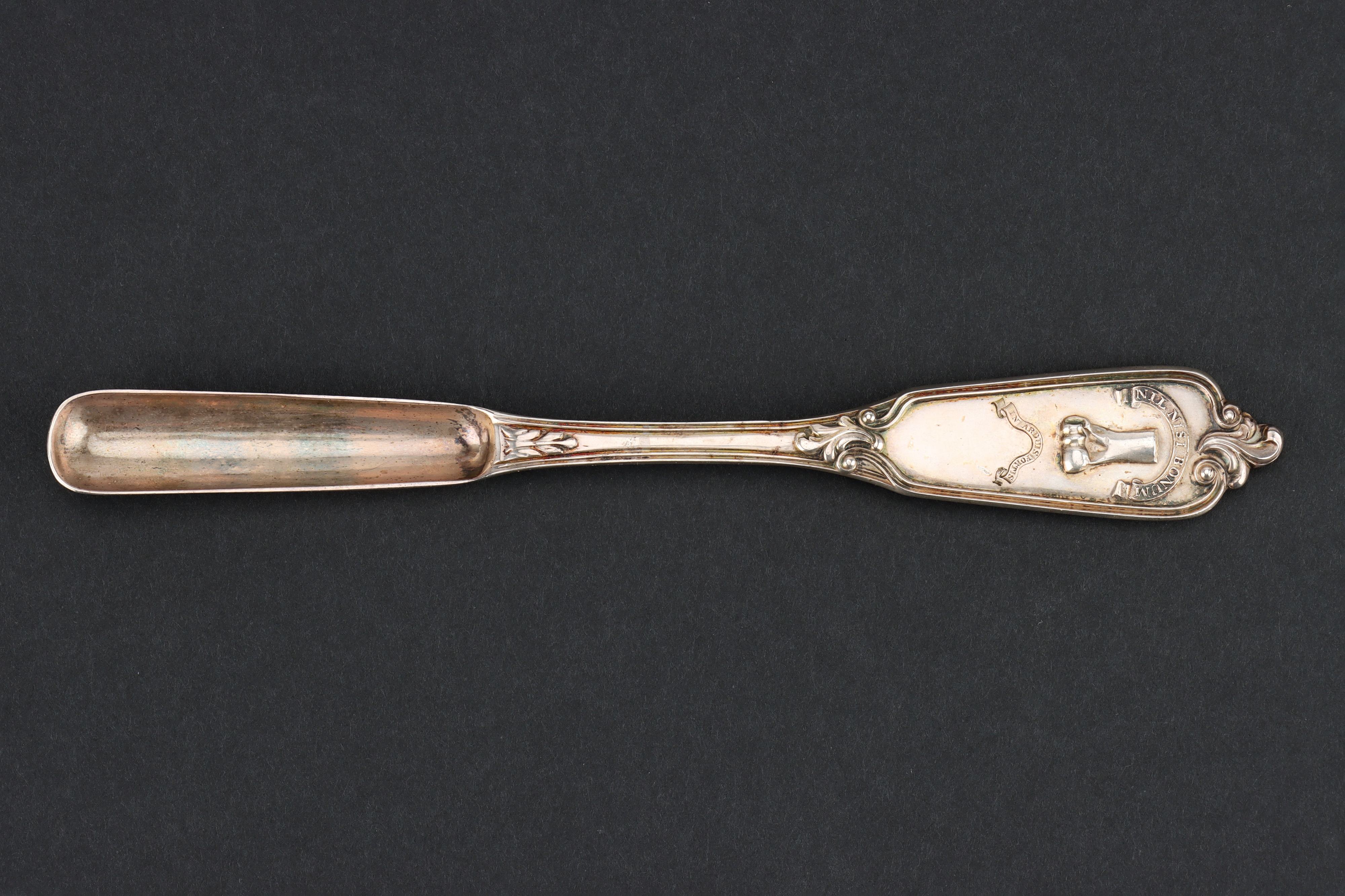 A Victorian Silver Private Die Marrow Scoop, - Image 2 of 8