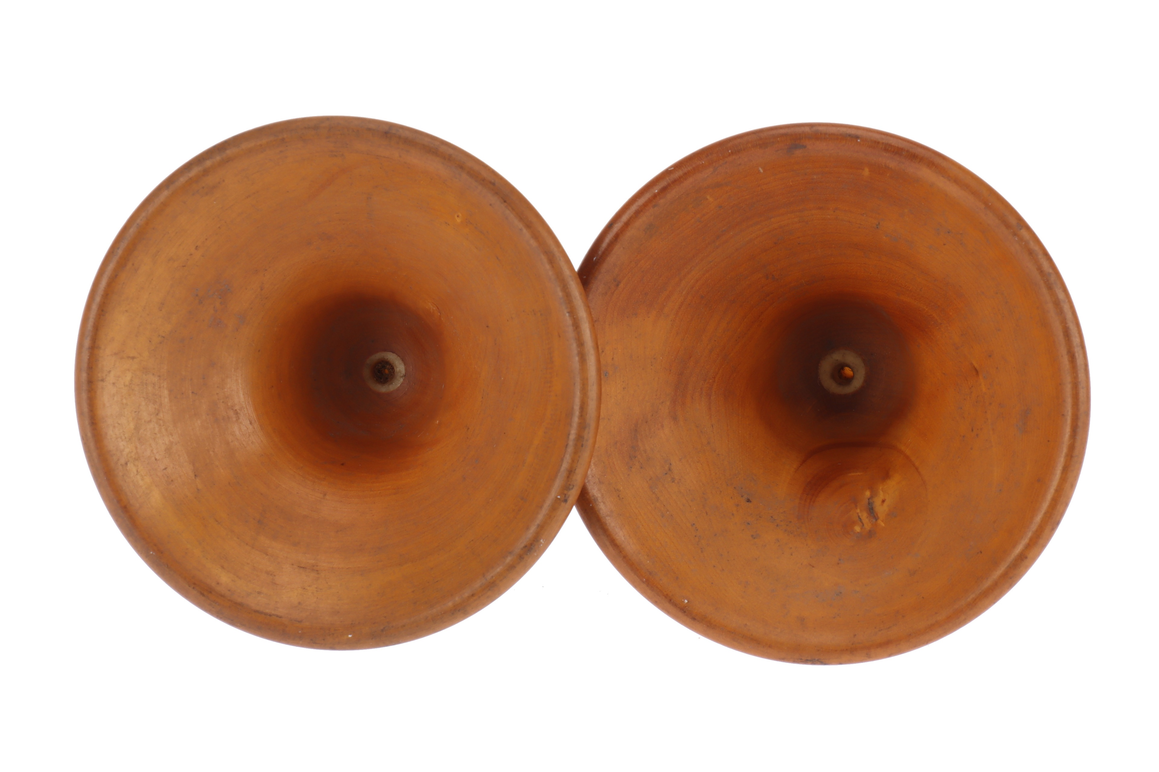 Two Treen Nipple Shields, - Image 3 of 3