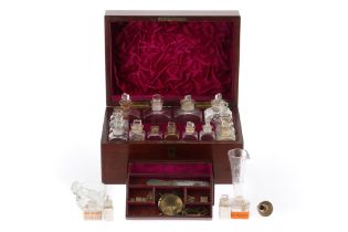 Victorian Chemists, Apothecary Domestic Medicine Chest,