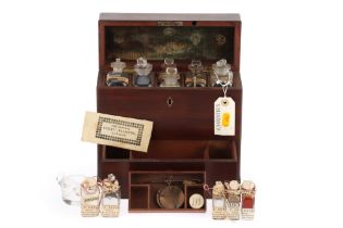 A 19th Century Chemists, Apothecary Domestic Medicine Chest,