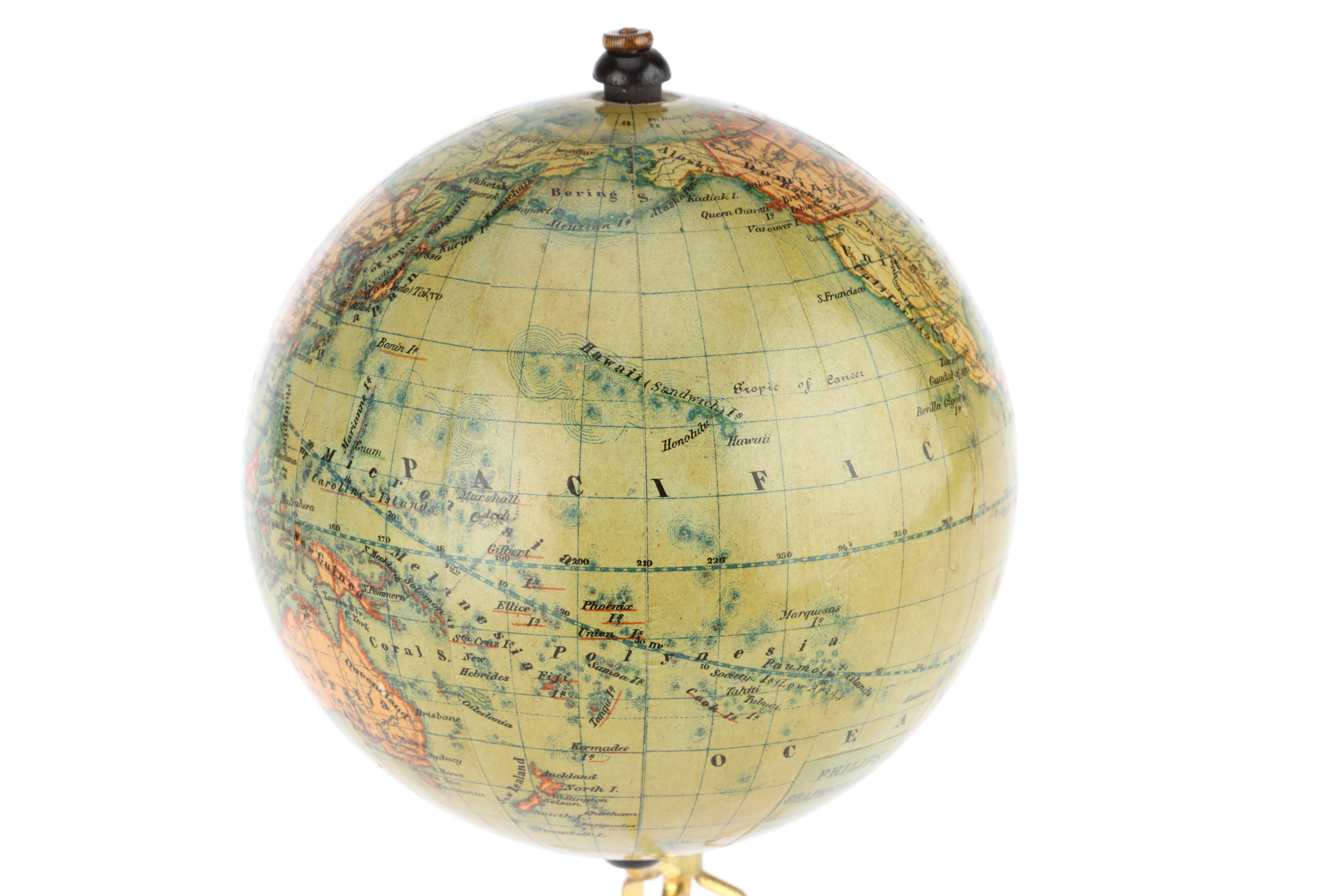 A Good Philips 4in Terrestrial Globe, - Image 4 of 7