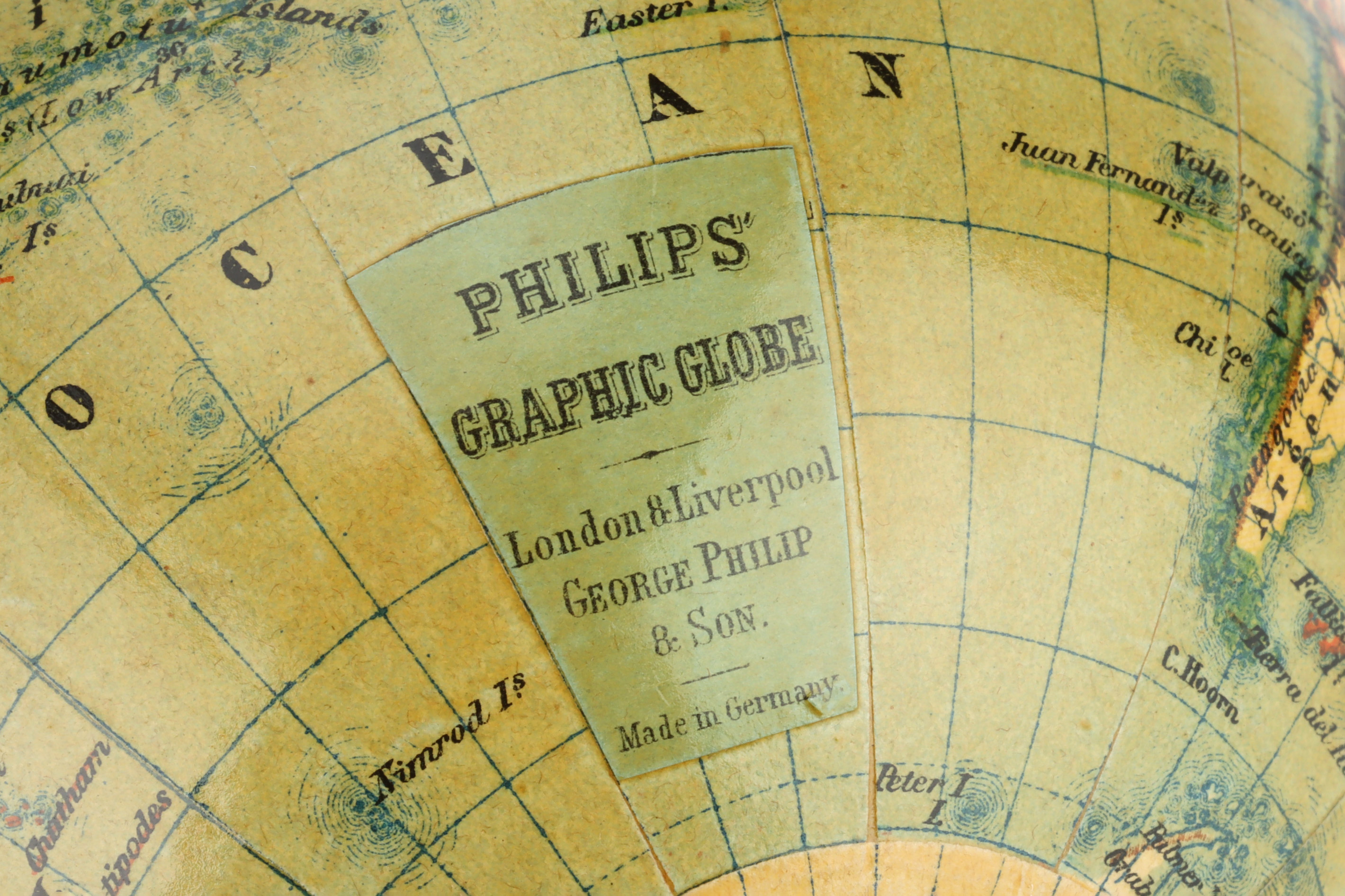 A Good Philips 4in Terrestrial Globe, - Image 2 of 7