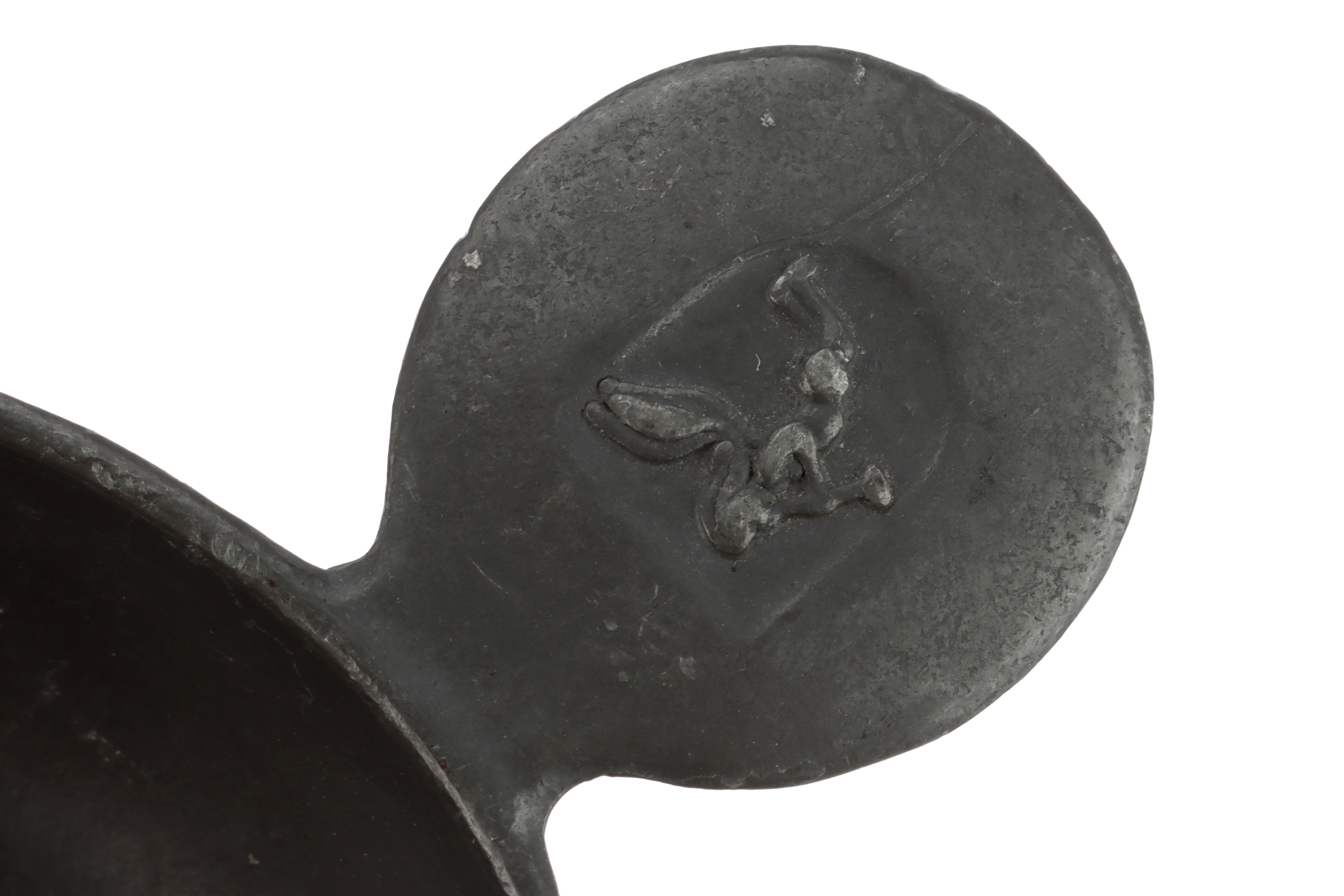 Pewter Pap Boats and a Medicine Spoon, - Image 7 of 7