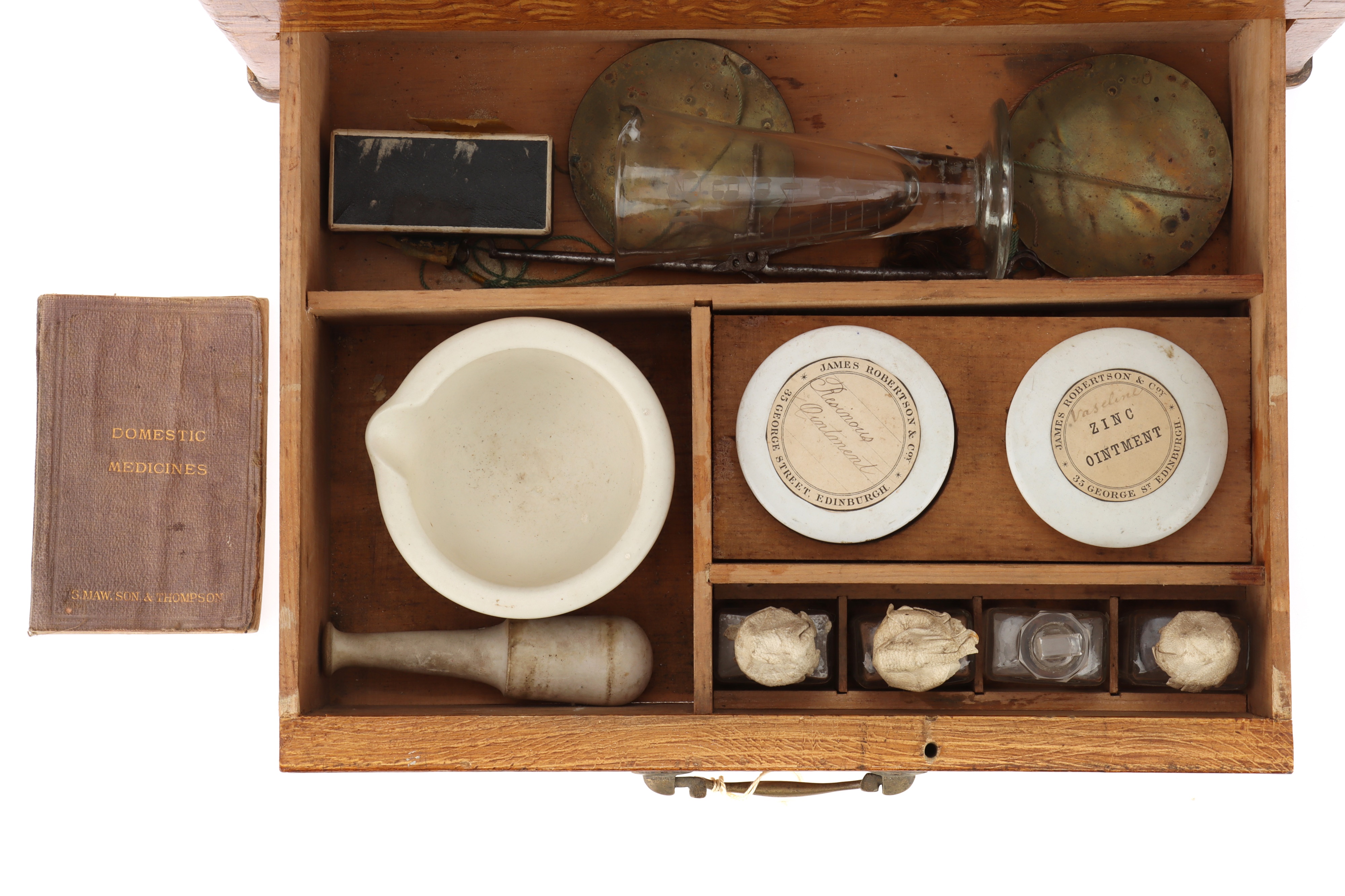 A 19th Century Chemists, Apothecary Domestic Medicine Chest, - Image 3 of 7