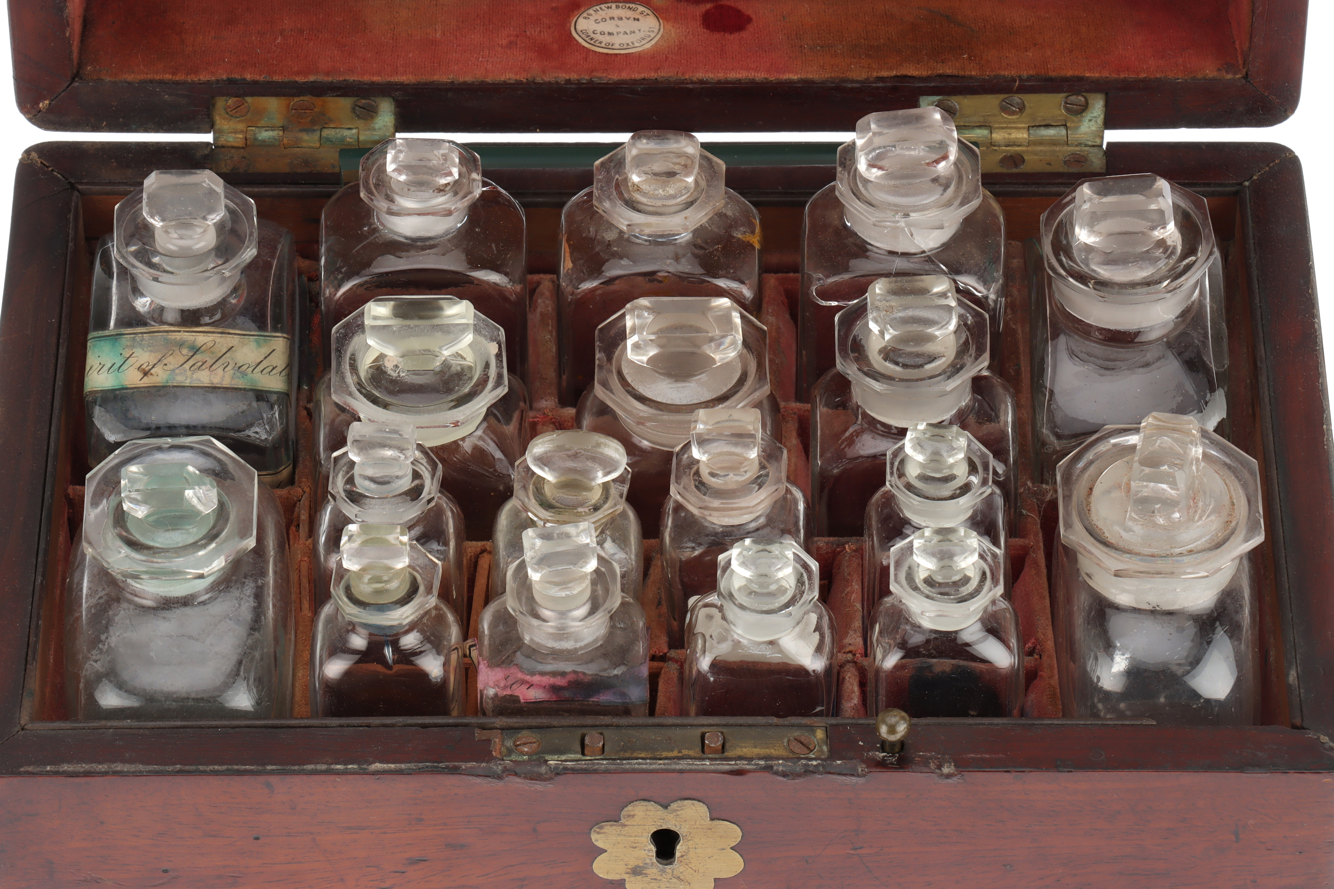 A 19th Century Chemists, Apothecary Domestic Medicine Chest, - Image 2 of 7