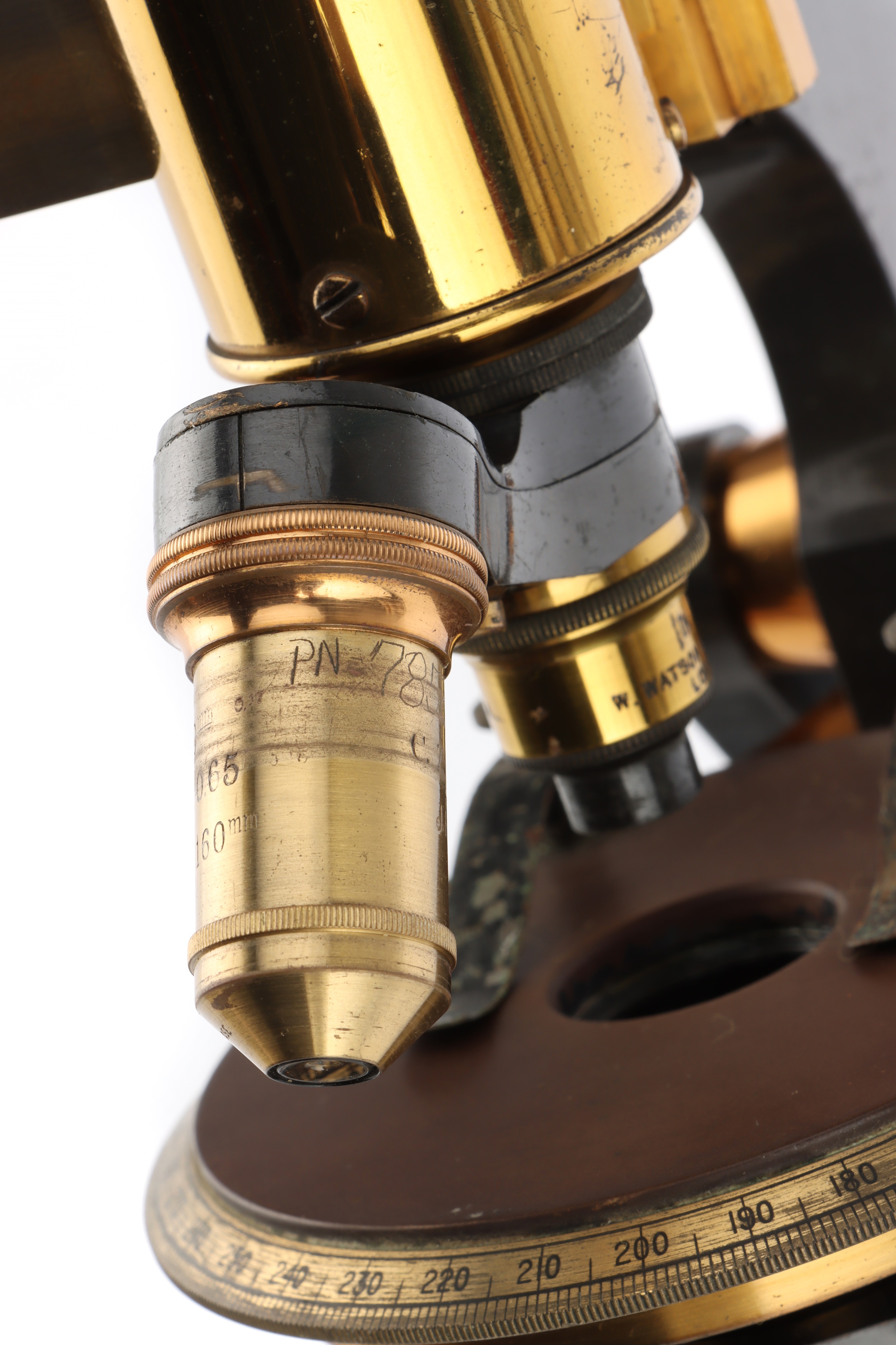 A Watson Petrological Edinburgh Microscope, - Image 6 of 8