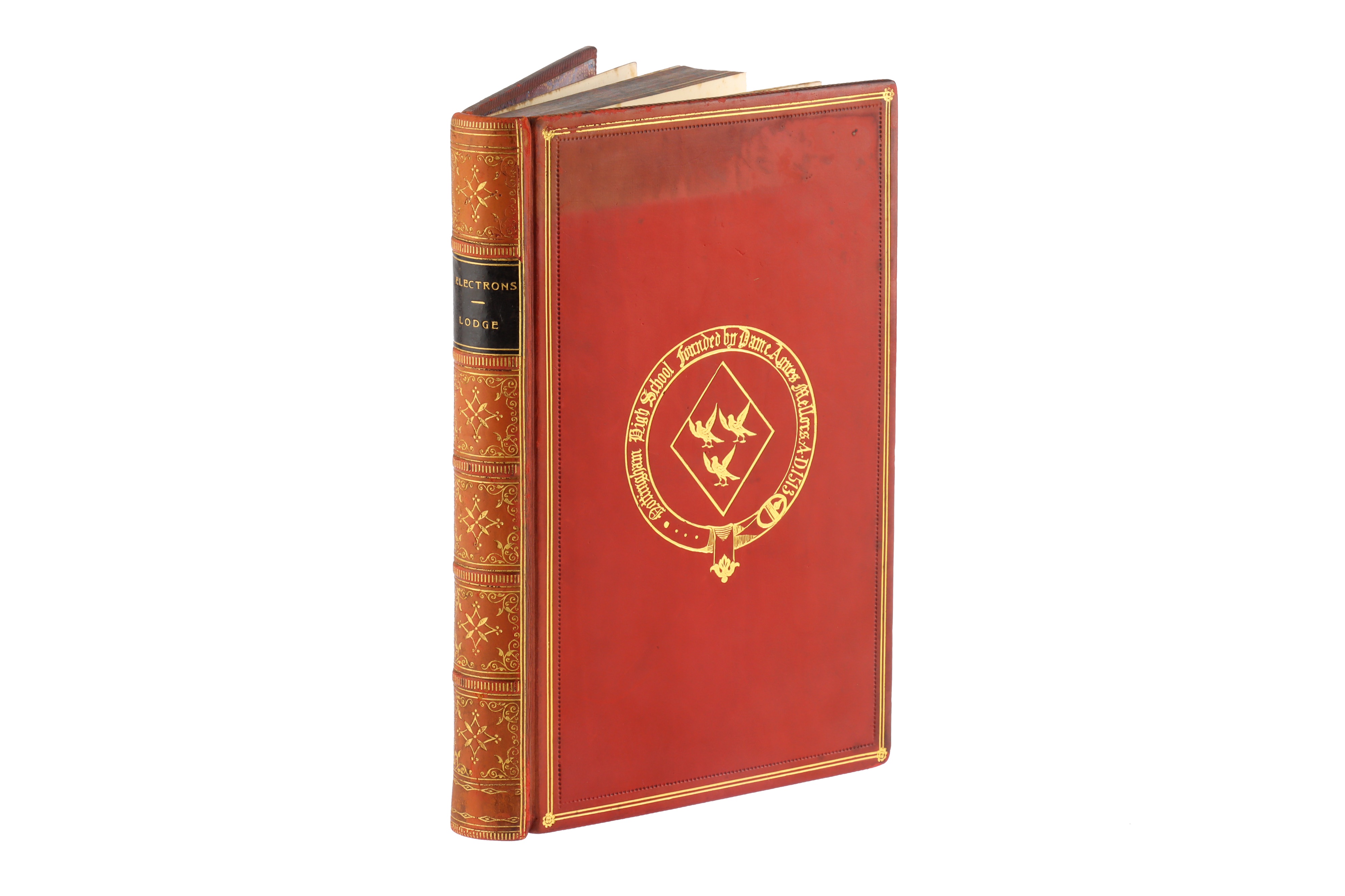 Lodge, Oliver, Electrons, Prize Binding,