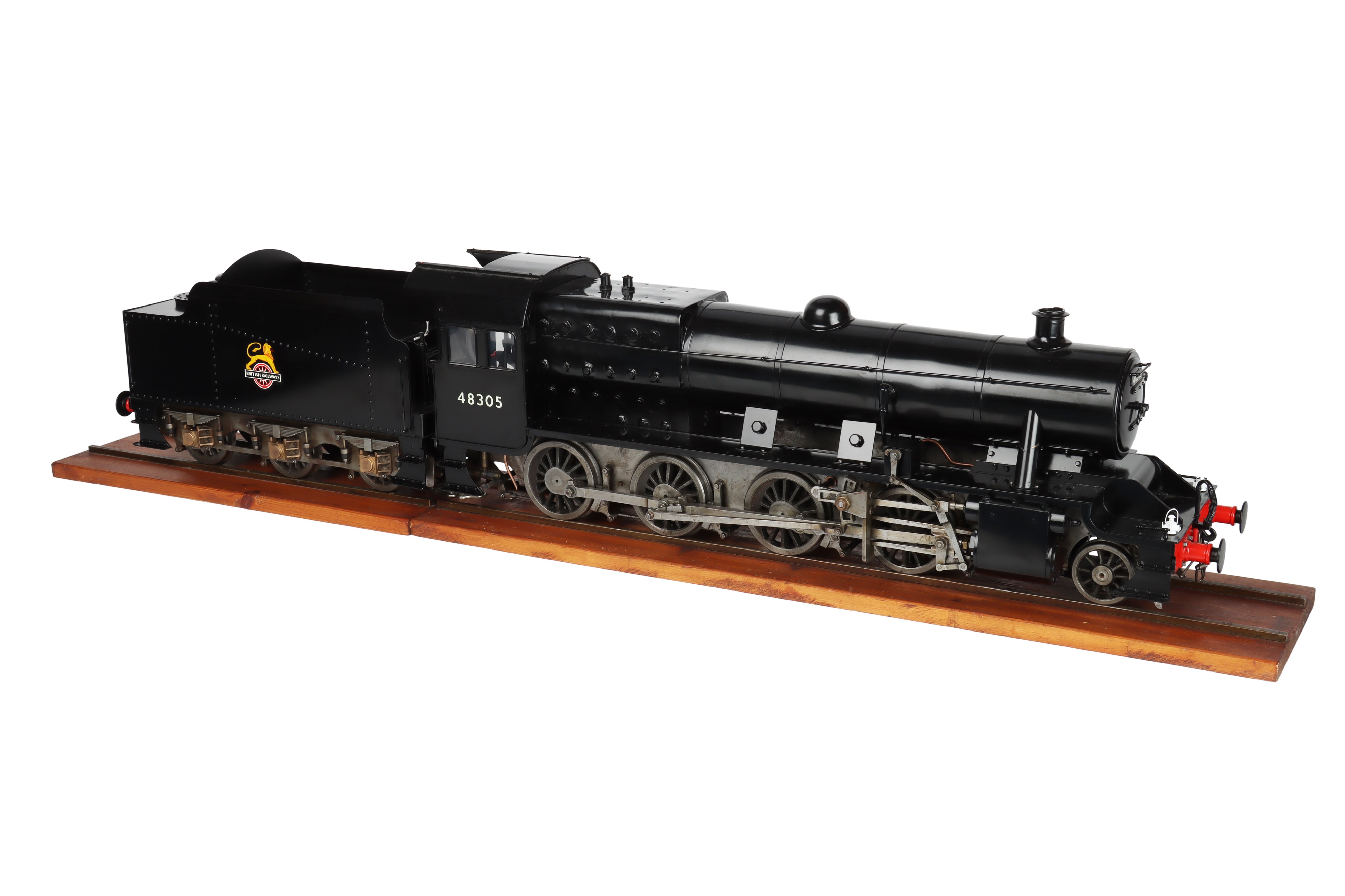 A 3½" Gauge LMS 8F Class 2-8-0 No.48305 Locomotive & Tender, - Image 2 of 7