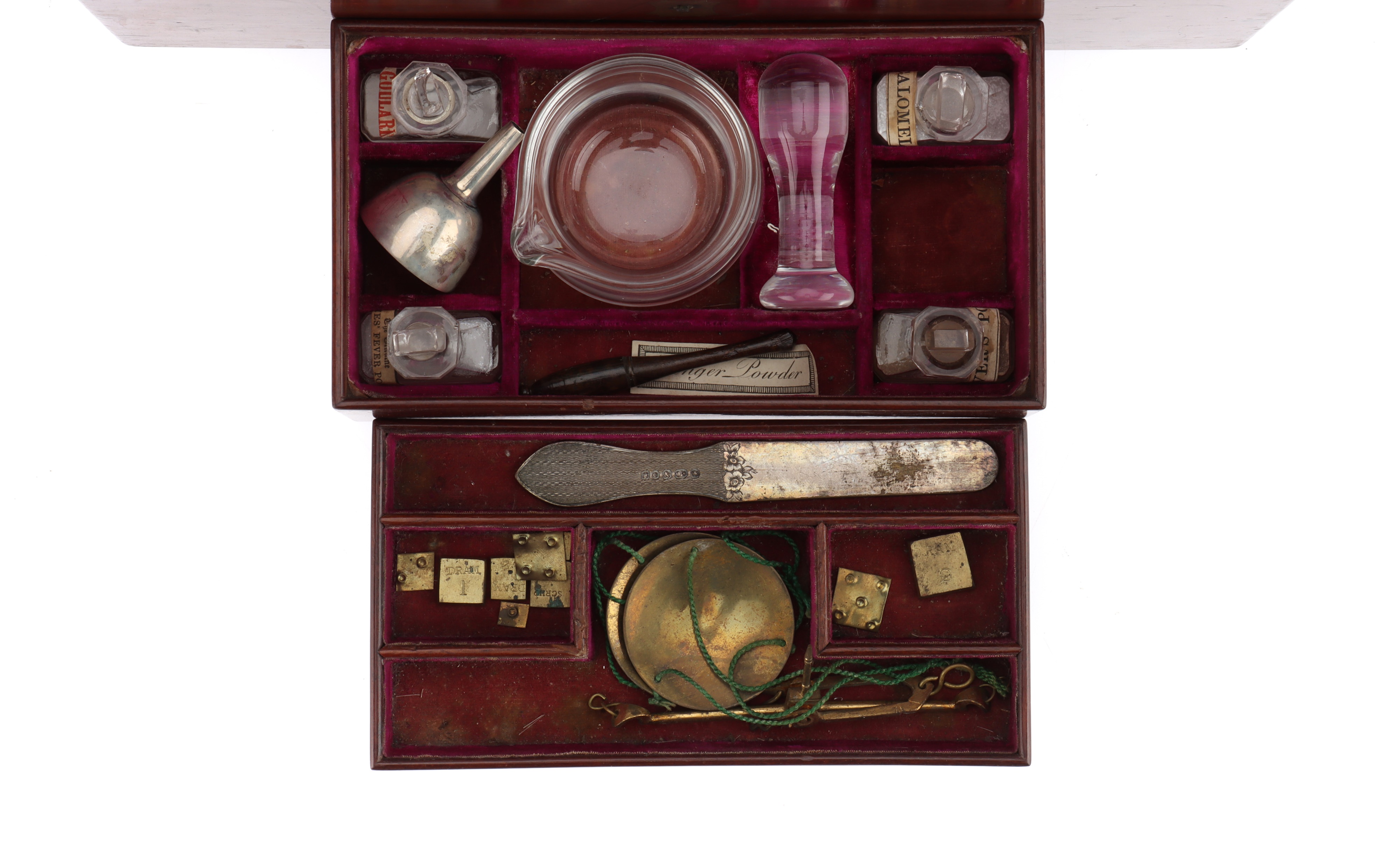 Victorian Chemists, Apothecary Domestic Medicine Chest, - Image 3 of 7