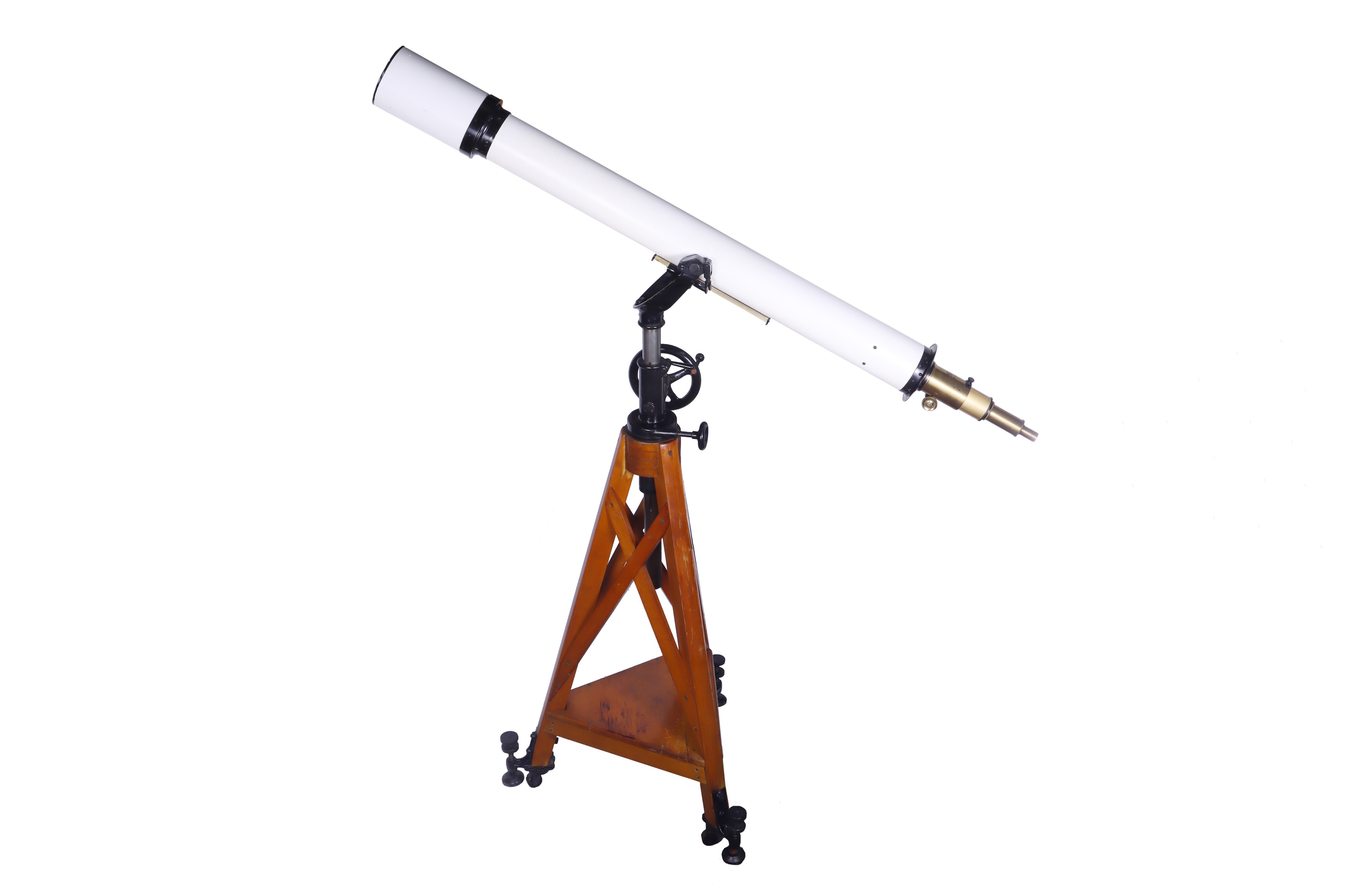 Large & Impressive 4in Astronomical Telescope By Carl Zeiss Jena,