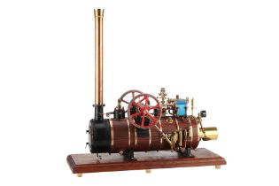 Large Exhibition Standard Overtype Stationary Steam Engine,