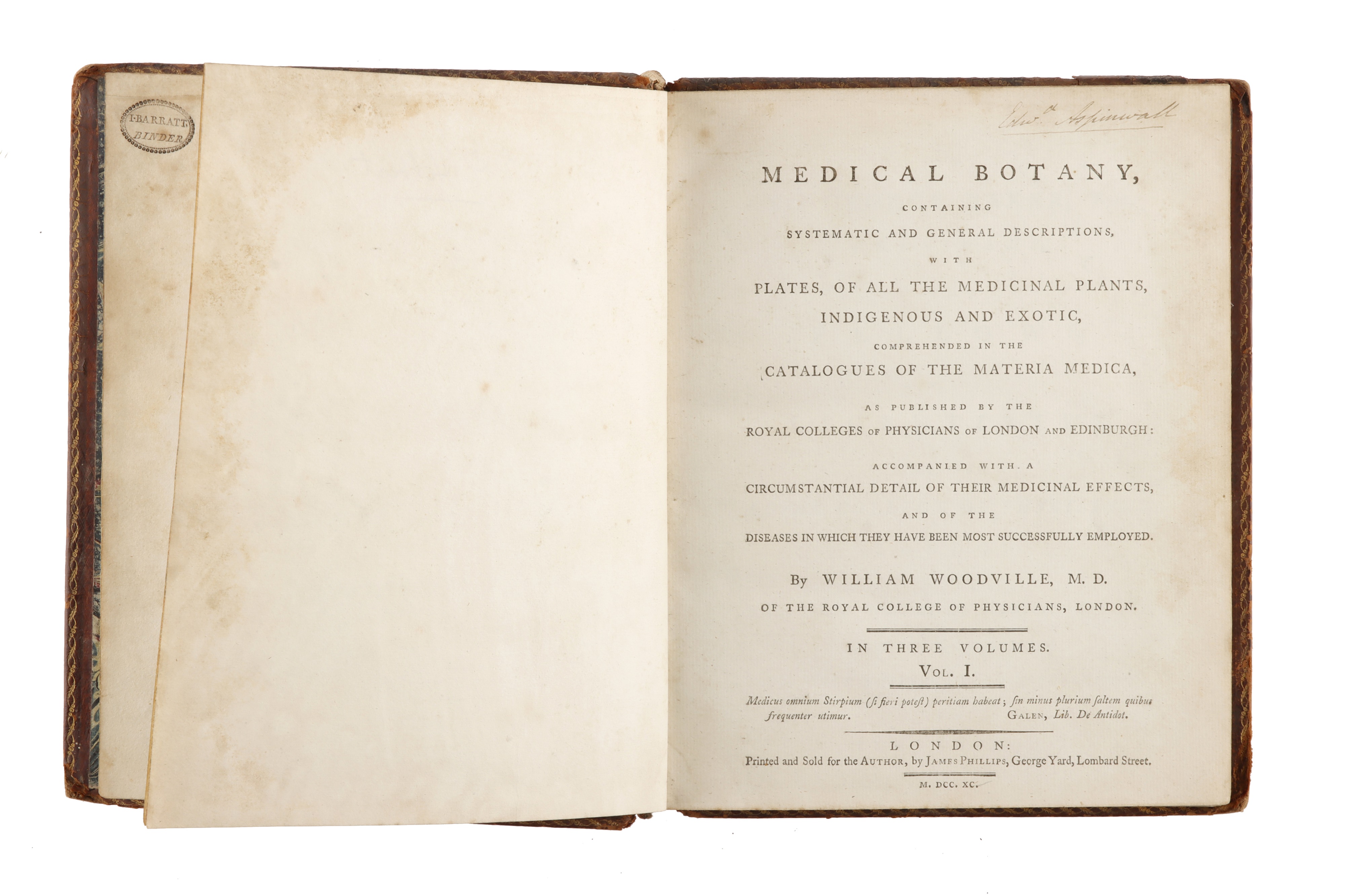 Woodville, William, Medical Botany, - Image 3 of 4