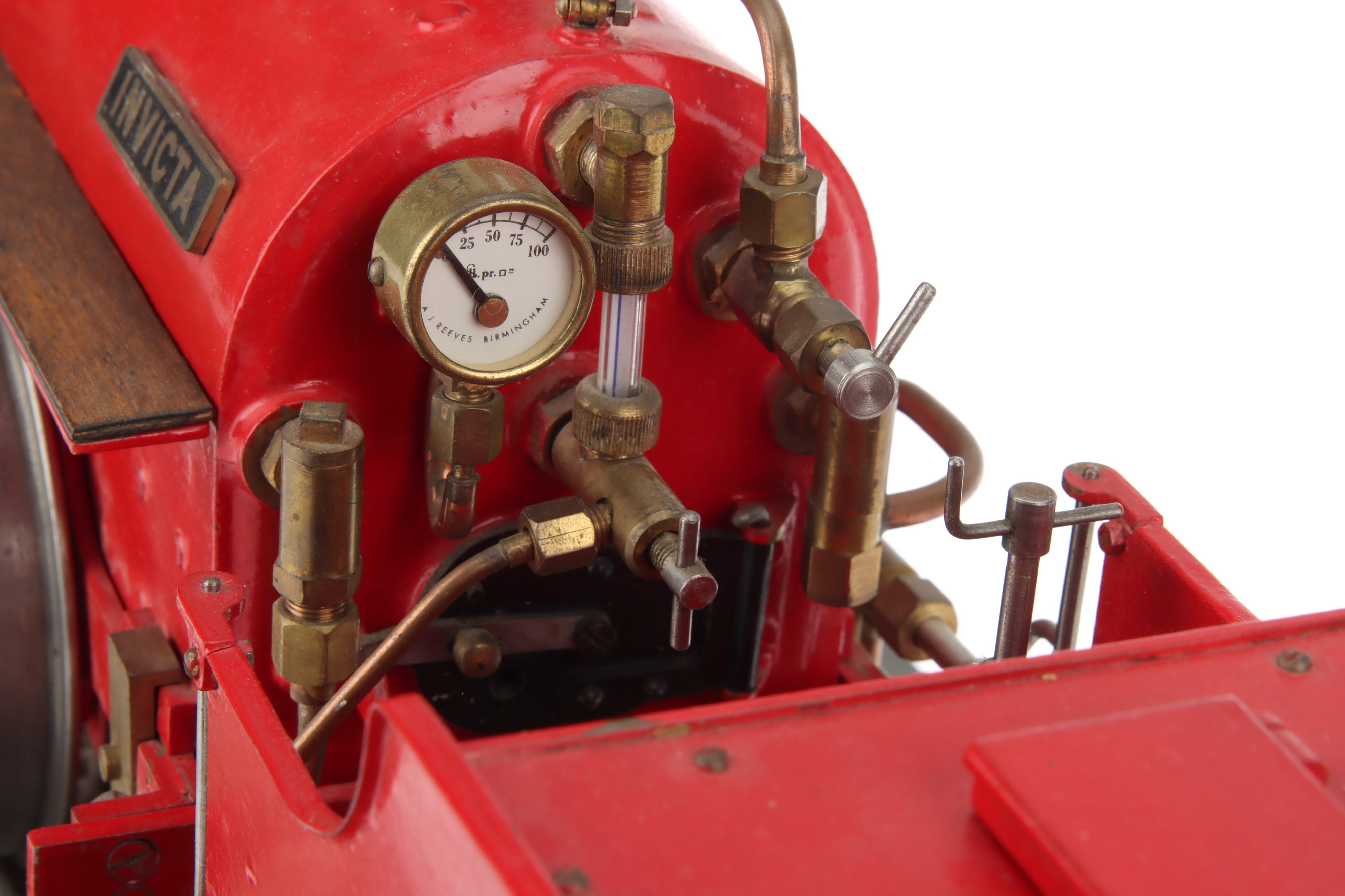 A 3in Guage Model of Canterbury & Whitstable Railway 0-4-0 Locomotive & Tender 'INVICTA' - Image 6 of 6