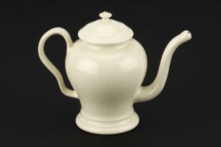 A creamware ‘Bubby’ pot,