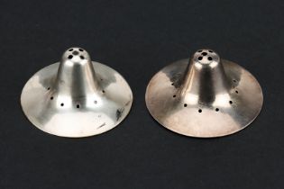 Two George III Silver Nipple Shields,