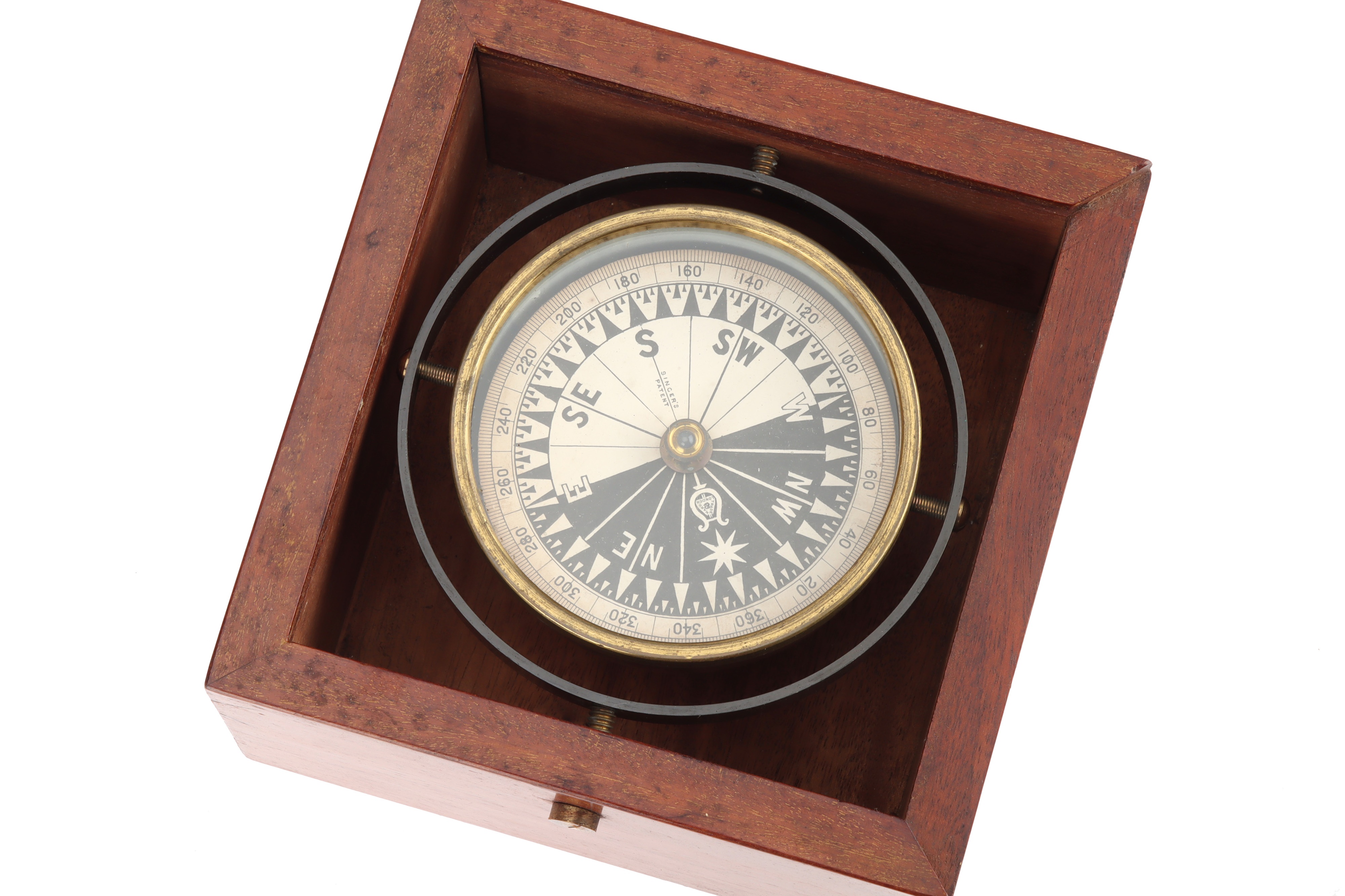 A Very Fine Victorian Yacht Binnacle Compass, - Image 4 of 9