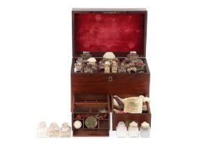 A 19th Century Chemists, Apothecary Domestic Medicine Chest,