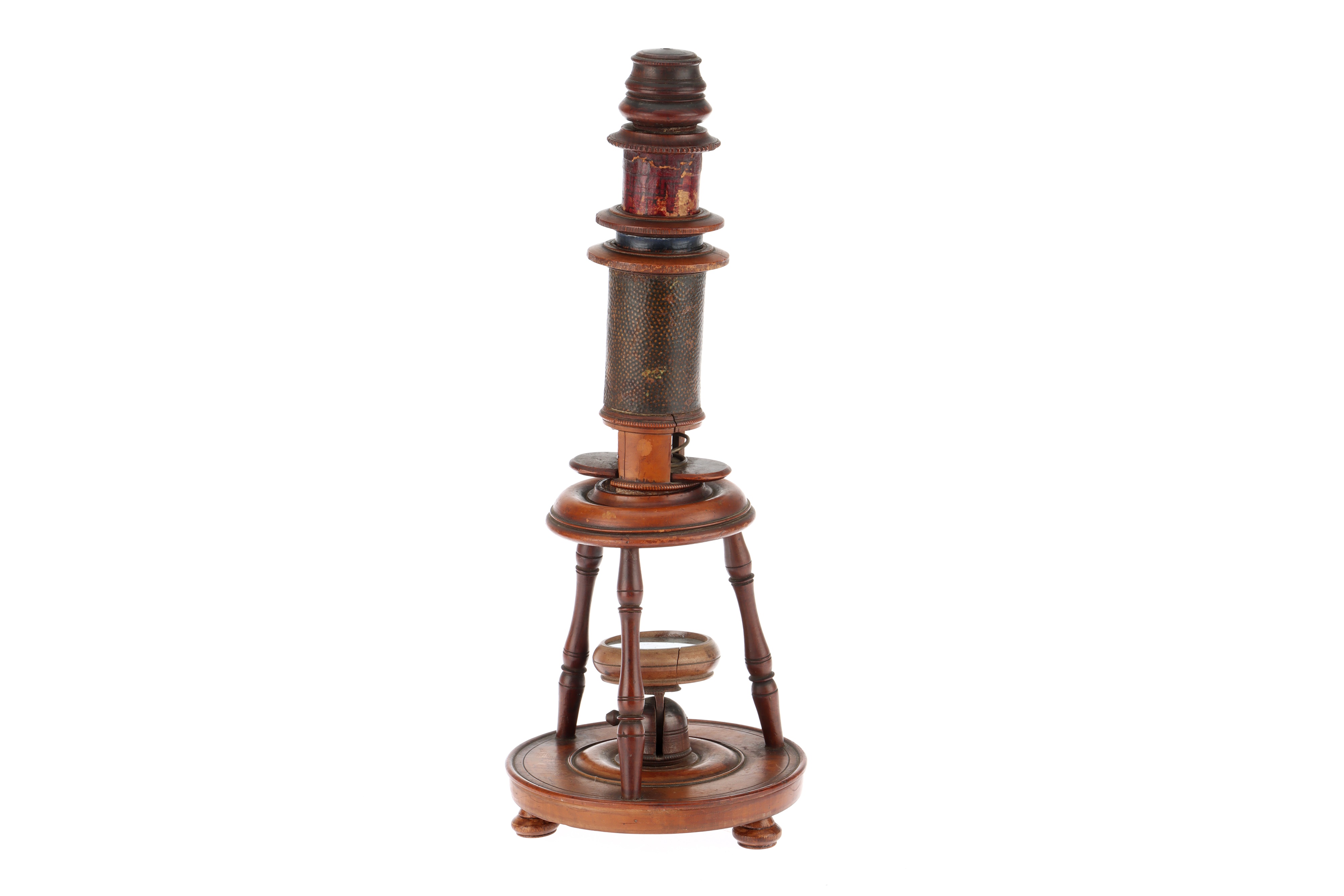 18th Century Nuremberg Type Microscope, - Image 2 of 2