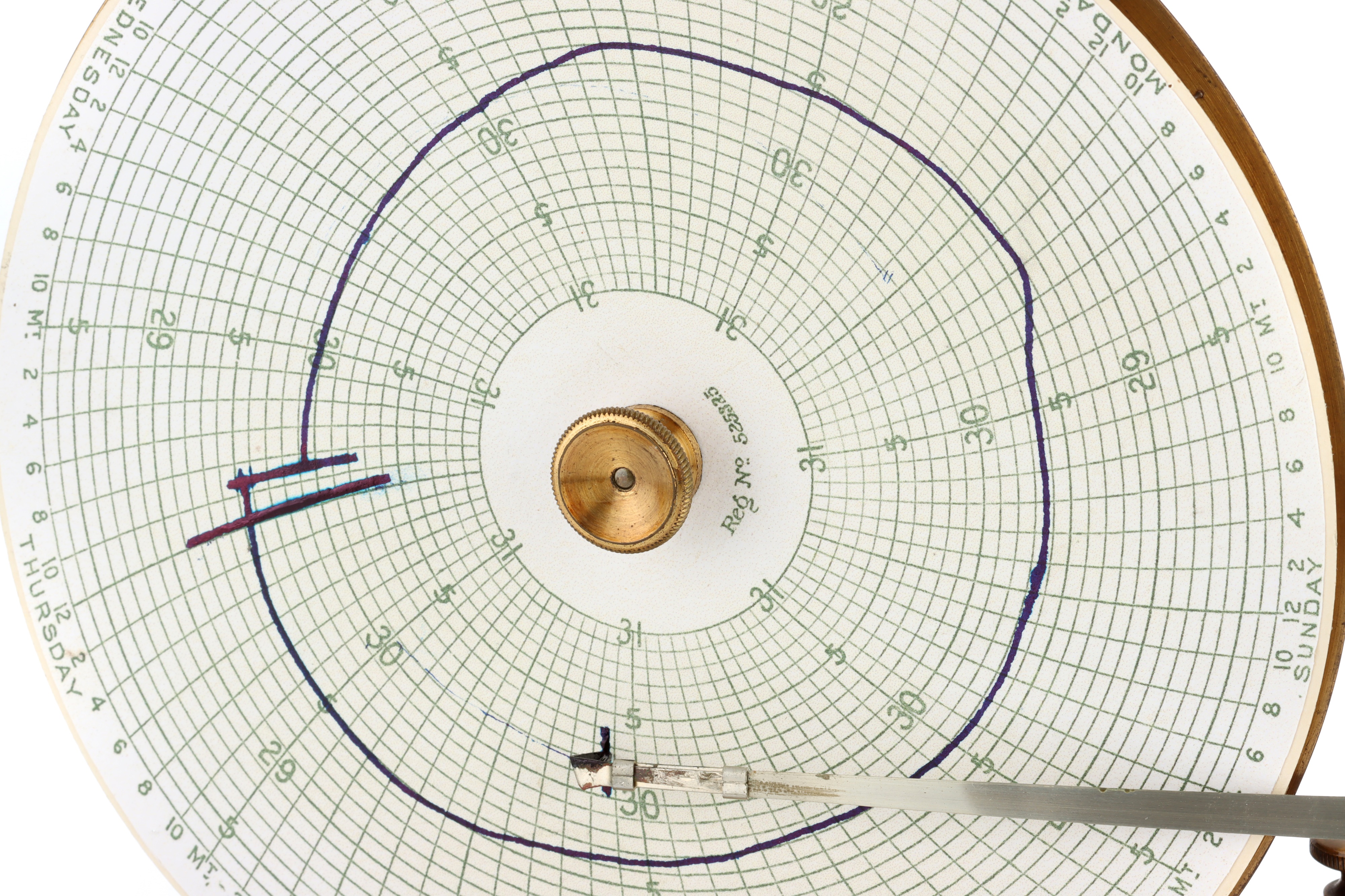 A Table-Top Disk Barograph, - Image 4 of 7