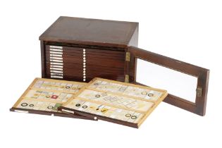 Large Cabinet of Microscope Slides,