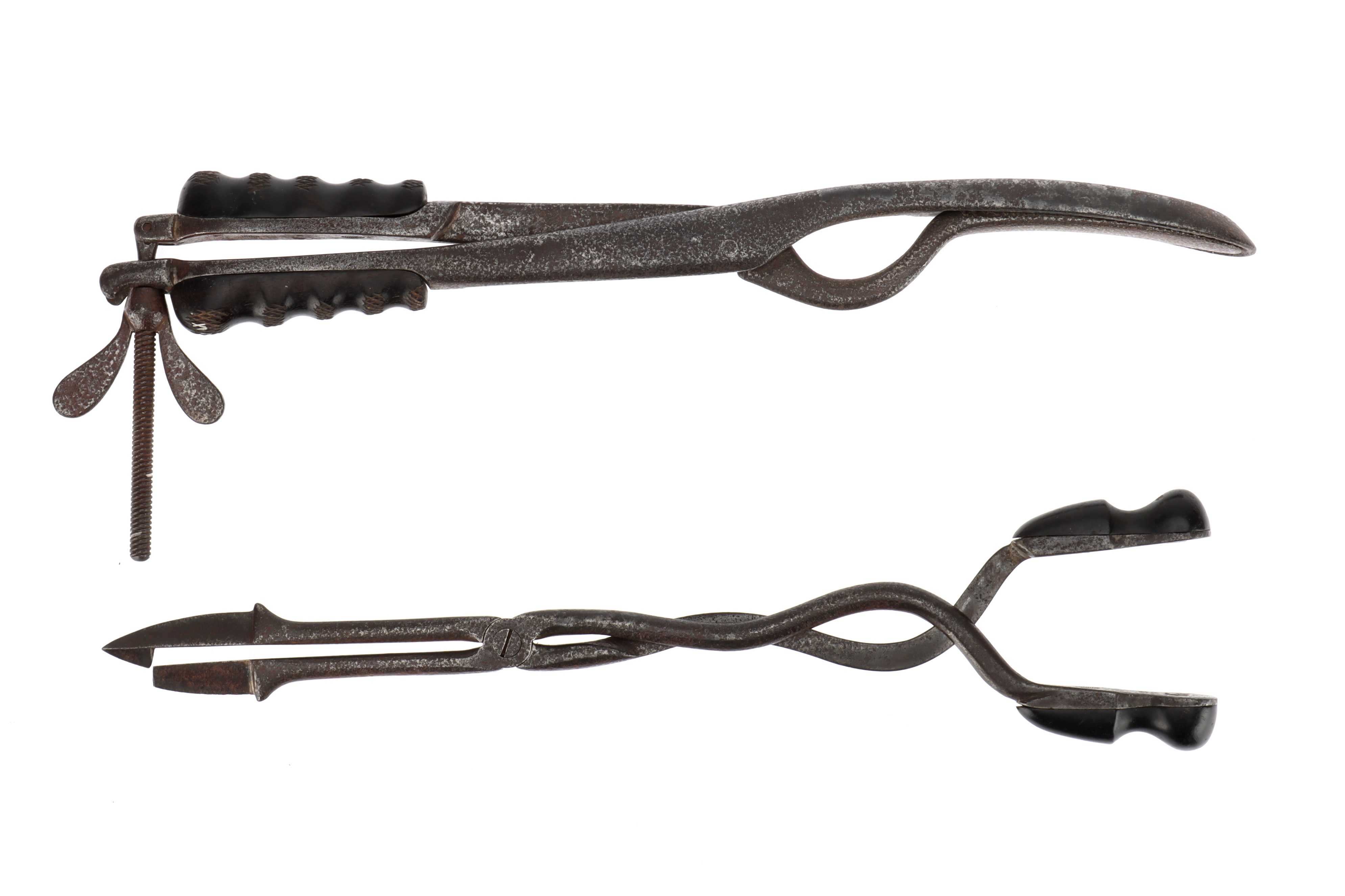 Two Obstetrical Forceps,