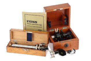 A Collection of Carl Zeiss Spectroscopes,