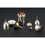 A George V Silver Travelling Canteen,