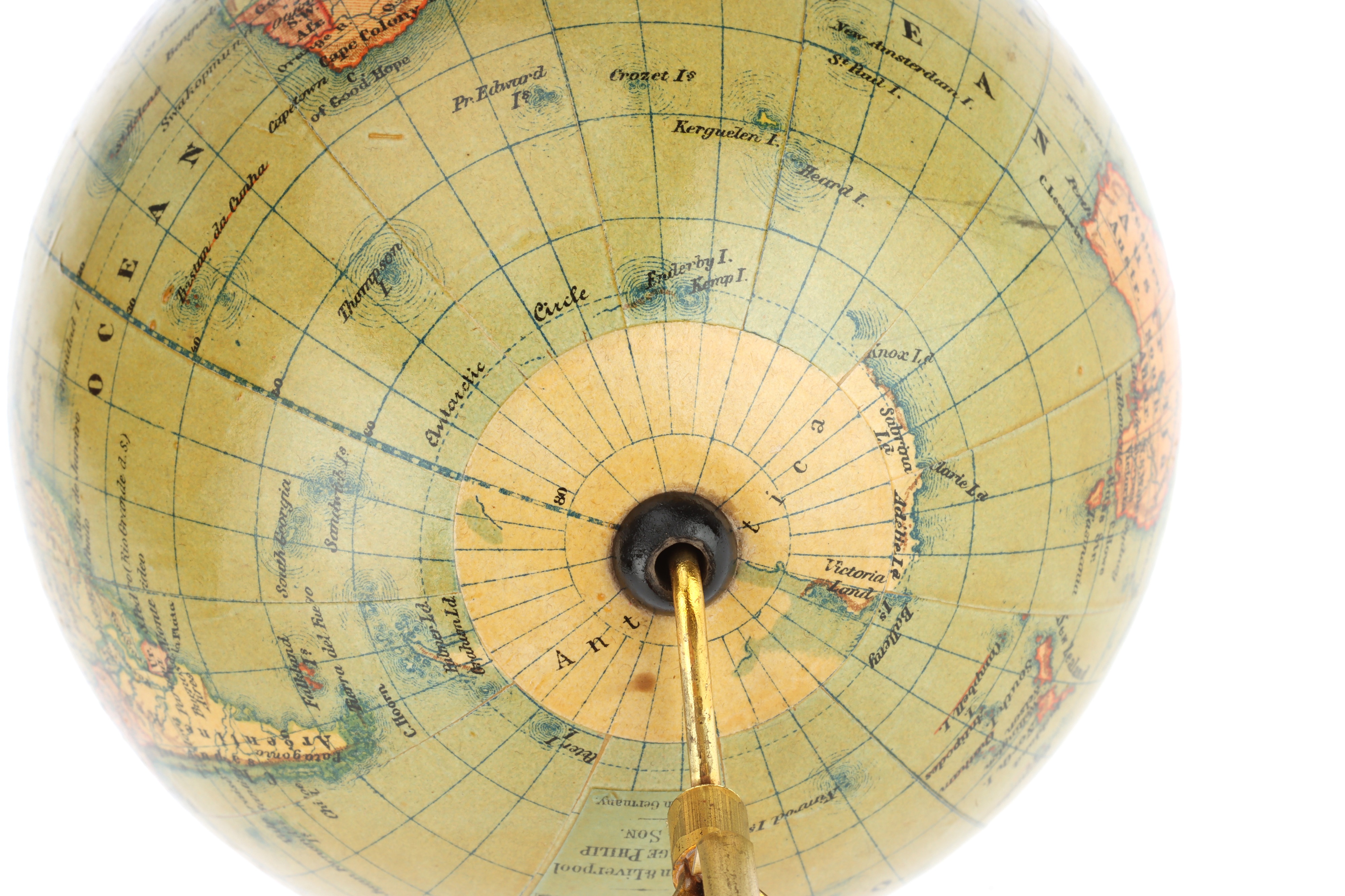 A Good Philips 4in Terrestrial Globe, - Image 7 of 7