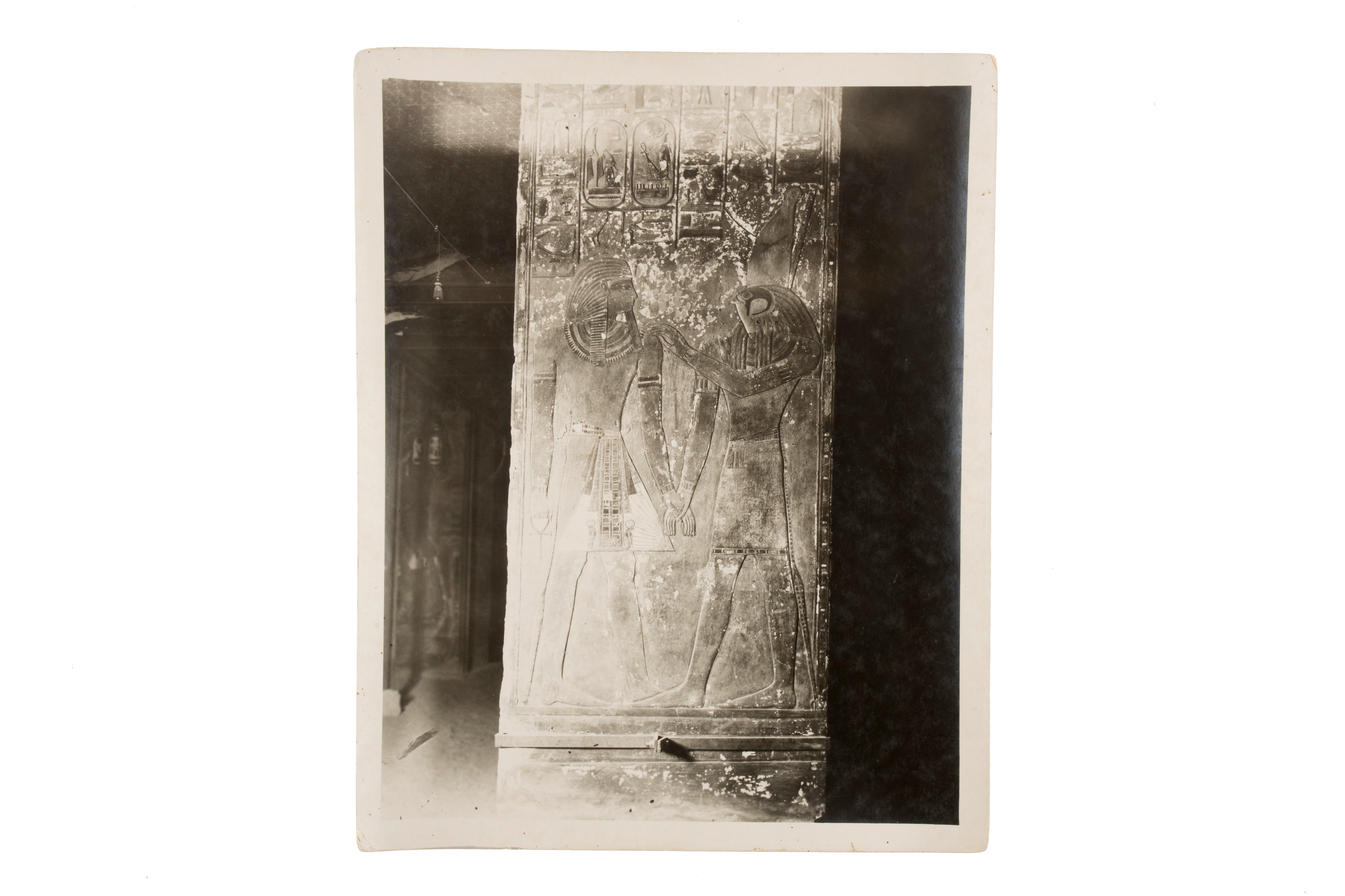 A Collection of 13 Silver Gelatin Photographs of Egypt & Egyptian tombs, - Image 14 of 27