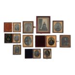 Large Collection of Cased Ambrotypes