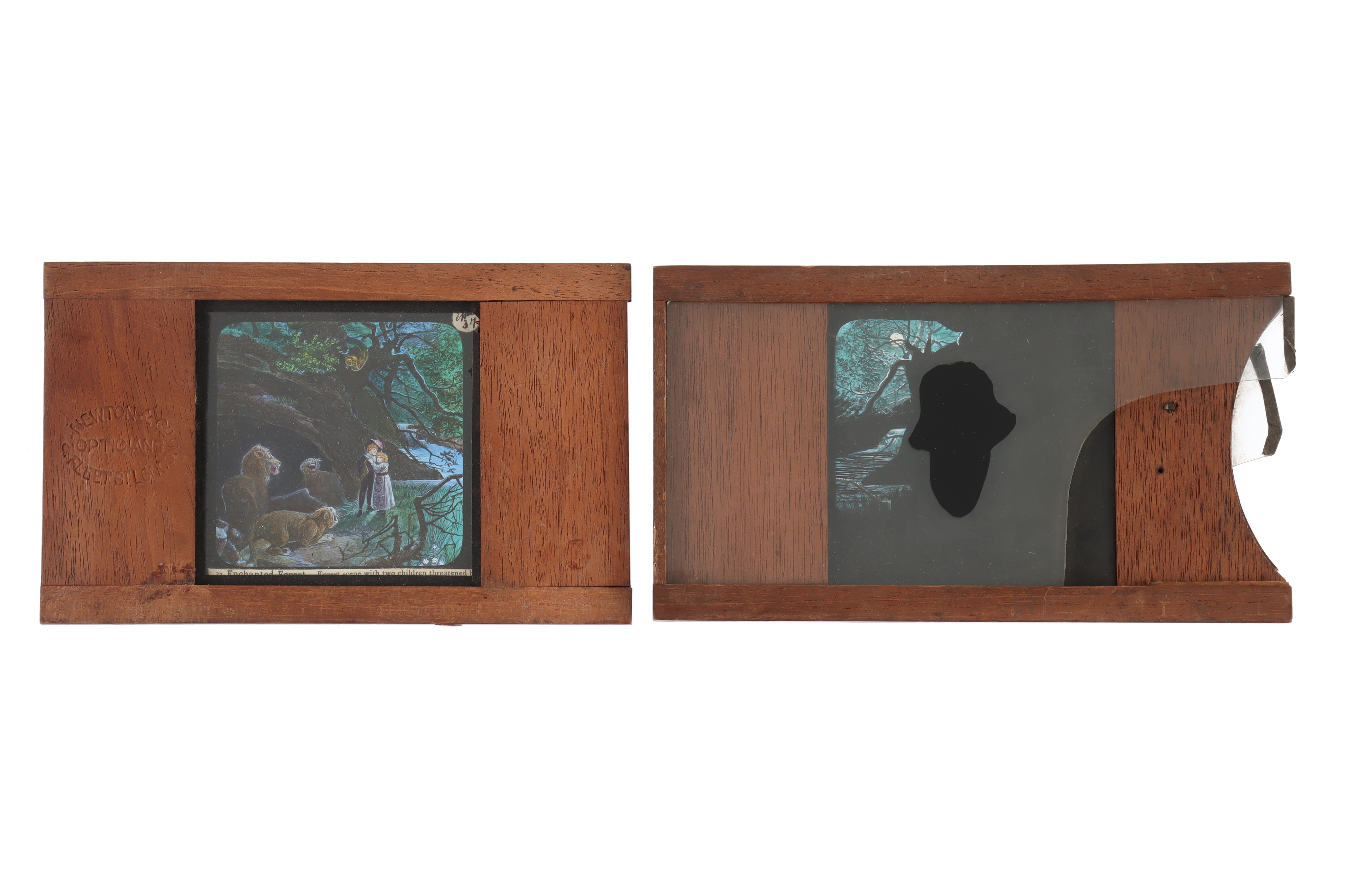 The Enchanted Forest. Hand-Painted Dissolving Lantern Slides, - Image 2 of 2