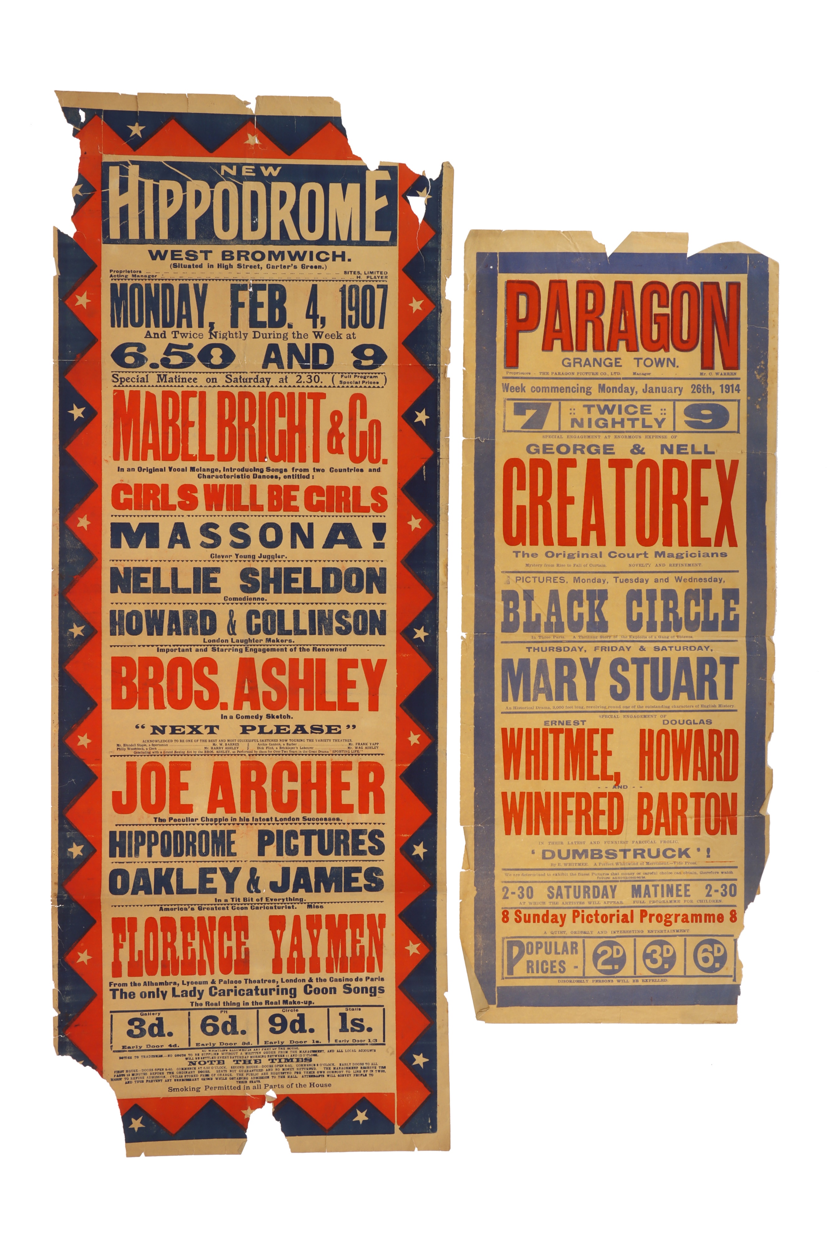 Collection of 20 Early Entertainment Posters, - Image 7 of 14