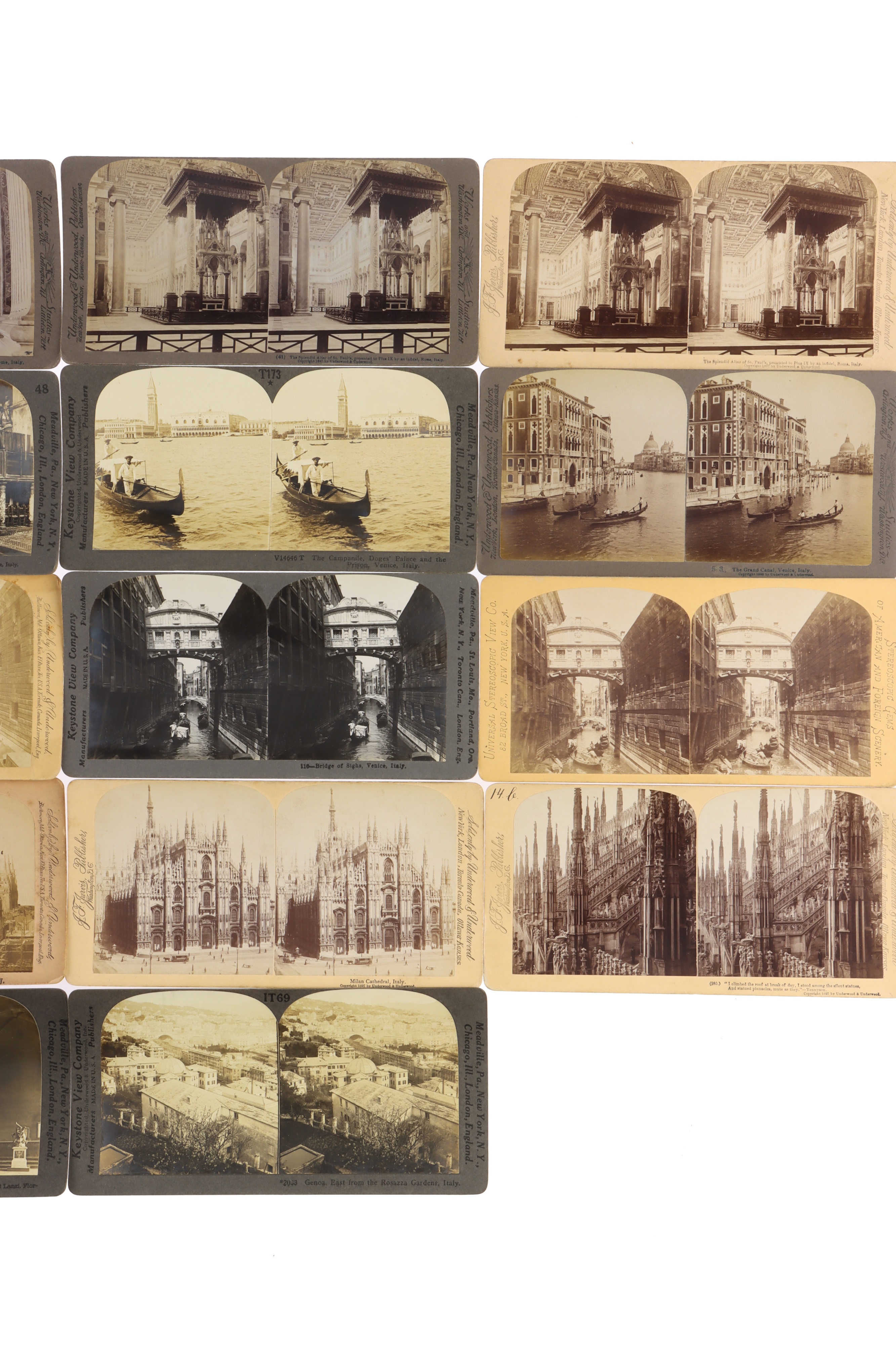 Stereoviews of Italy - Image 36 of 36