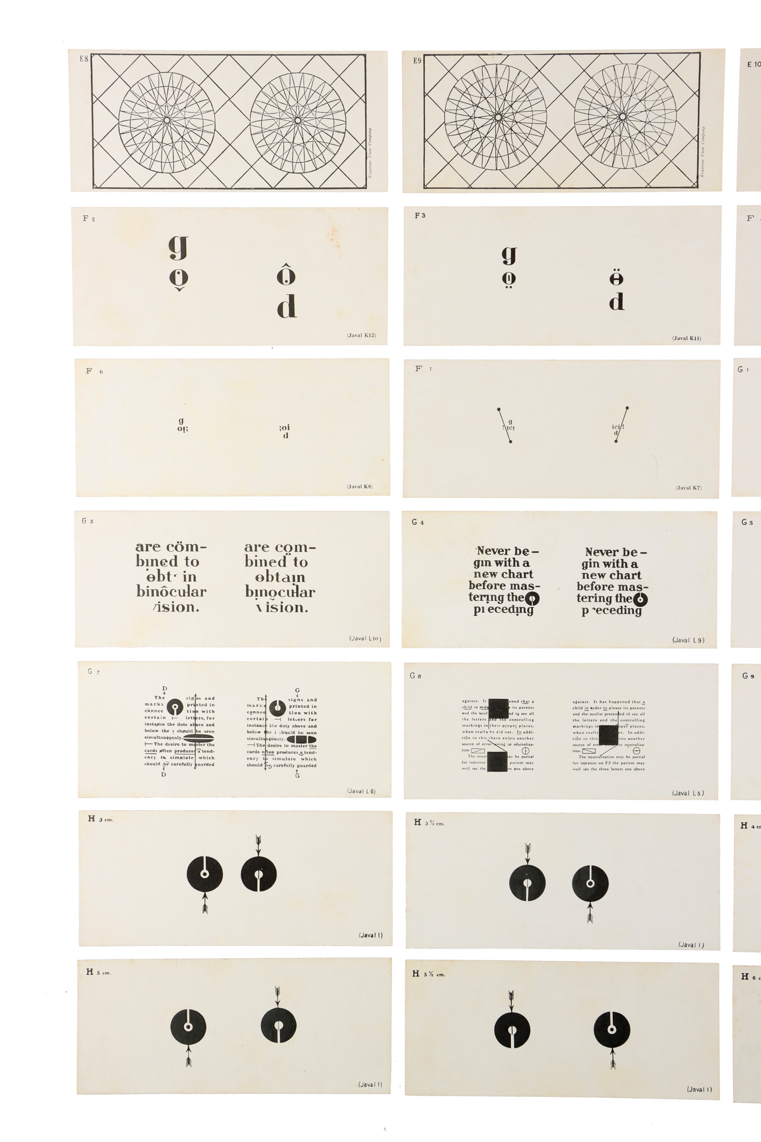 Dr.Well's Selection of Stereoscopic Charts - Image 5 of 10