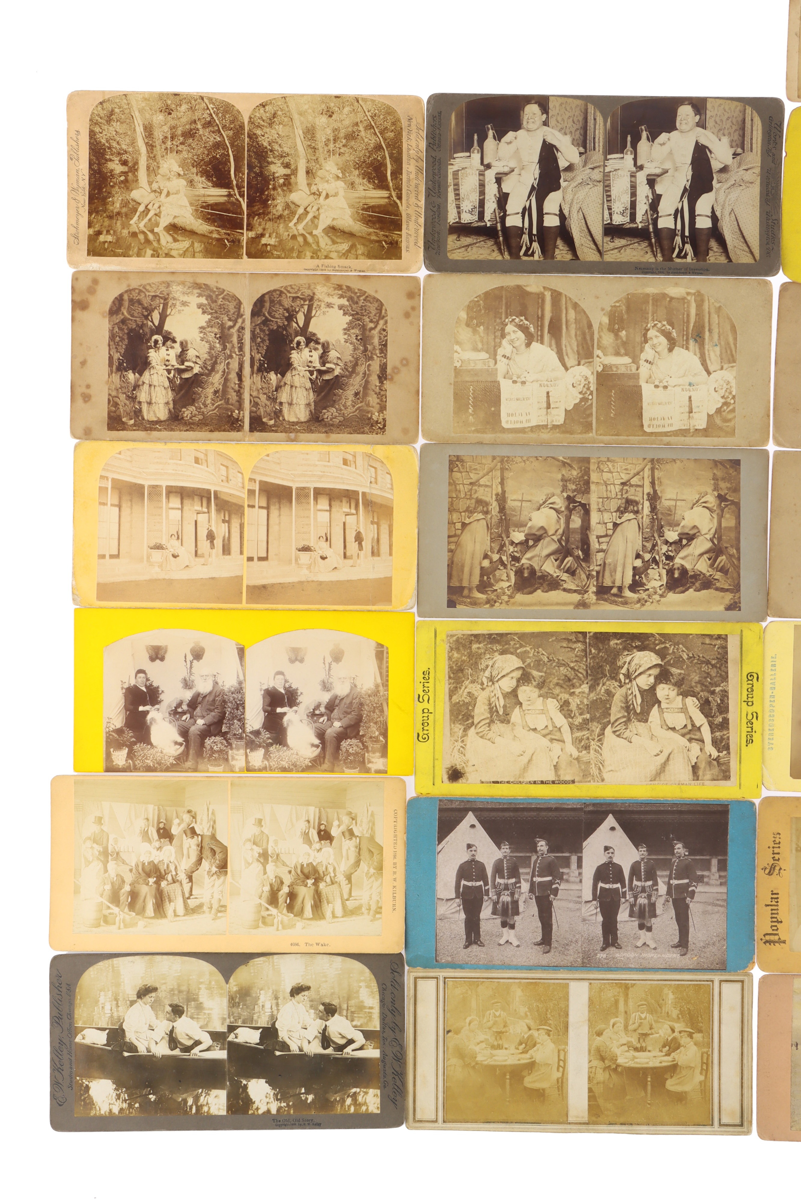 Stereoviews of Children, Animals and Humour - Image 26 of 28