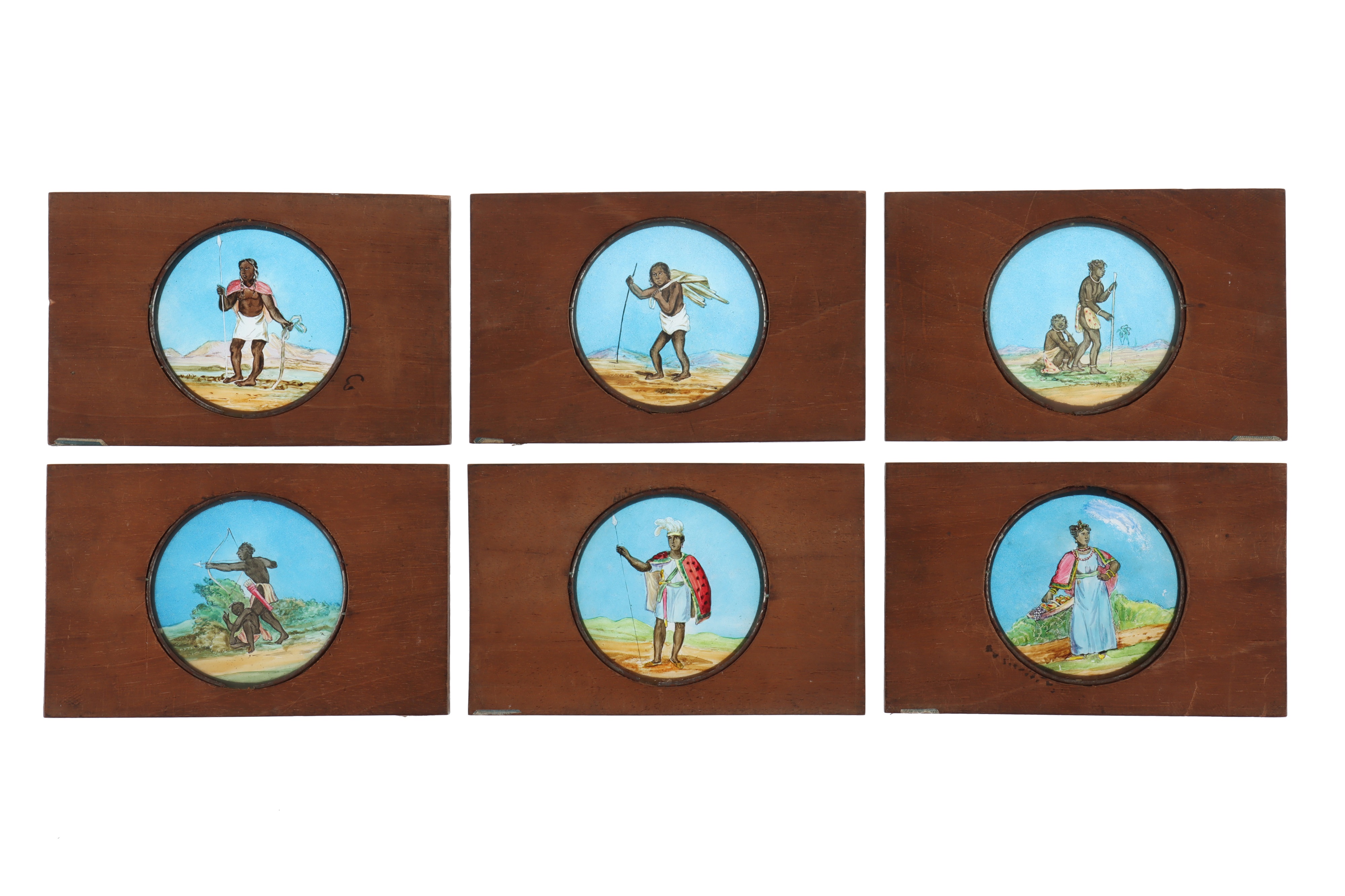 Collection of 19th Century Ethnographic magic Lantern Slides - Image 2 of 2