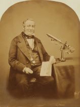 Maull & Polyblank, Albumen Print of Frederick Walter Simms, F.R.A.S.,