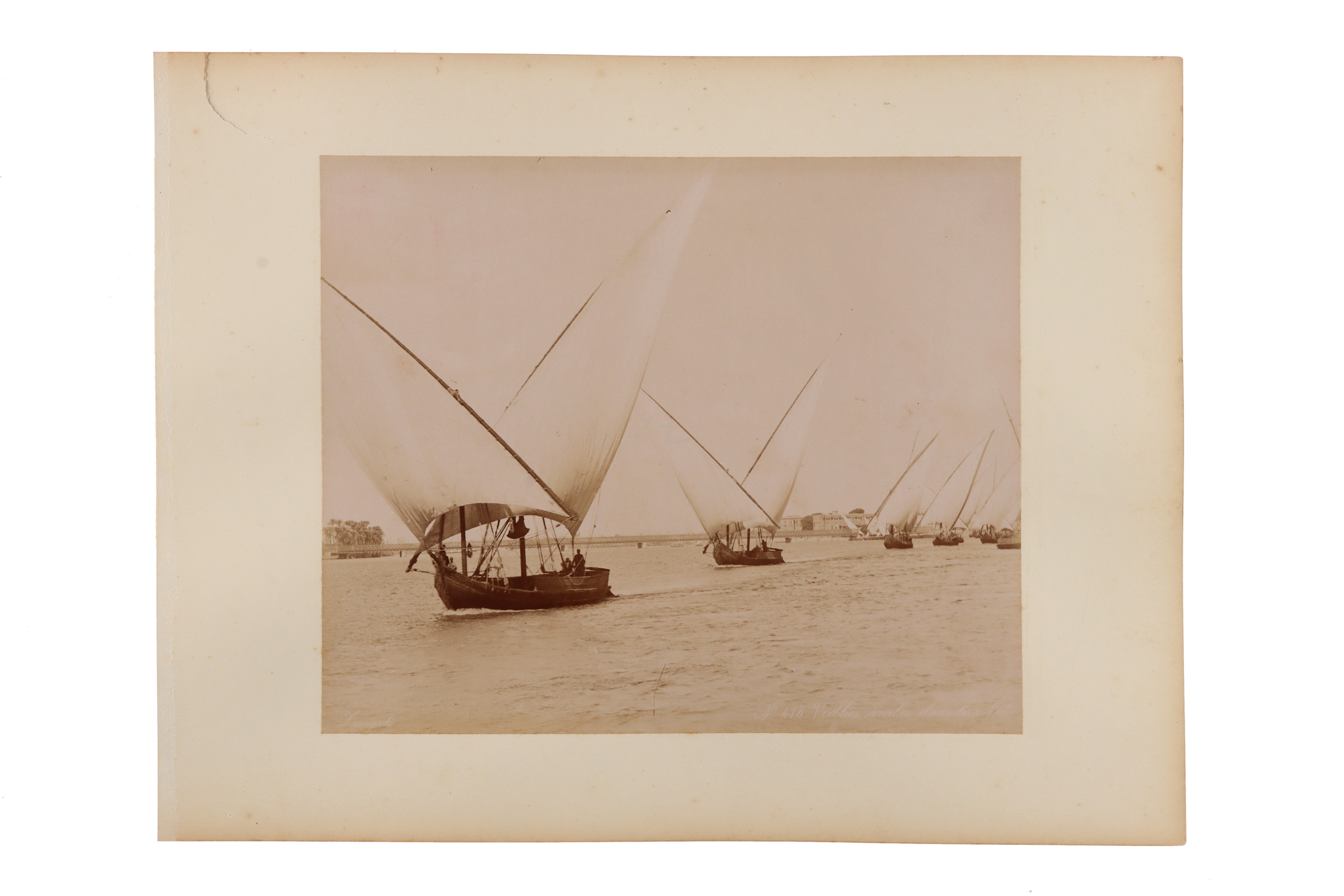 A Good Collection of 44 Egyptian Albumen Photographs, - Image 17 of 37
