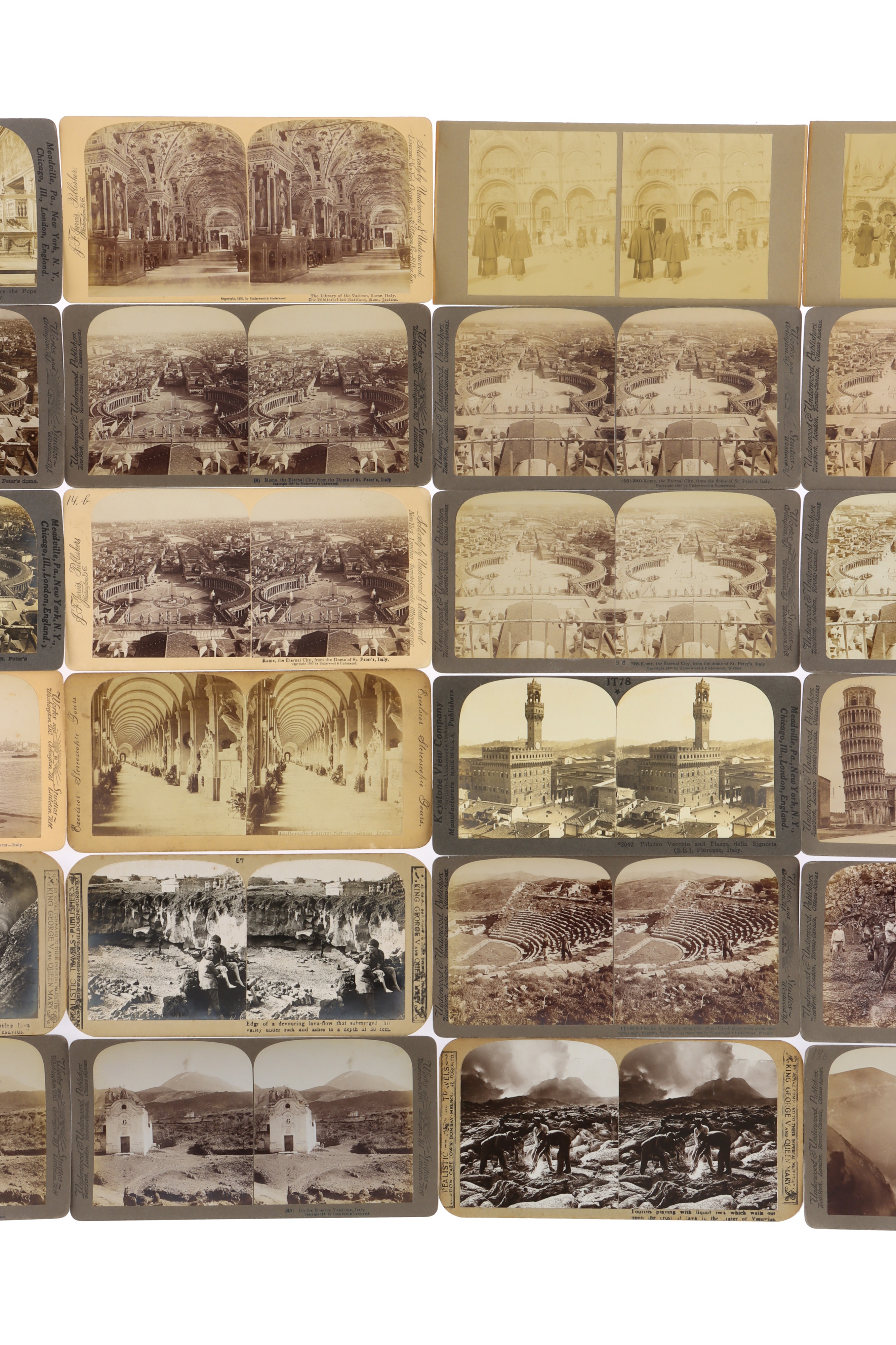 Stereoviews of Italy - Image 27 of 36