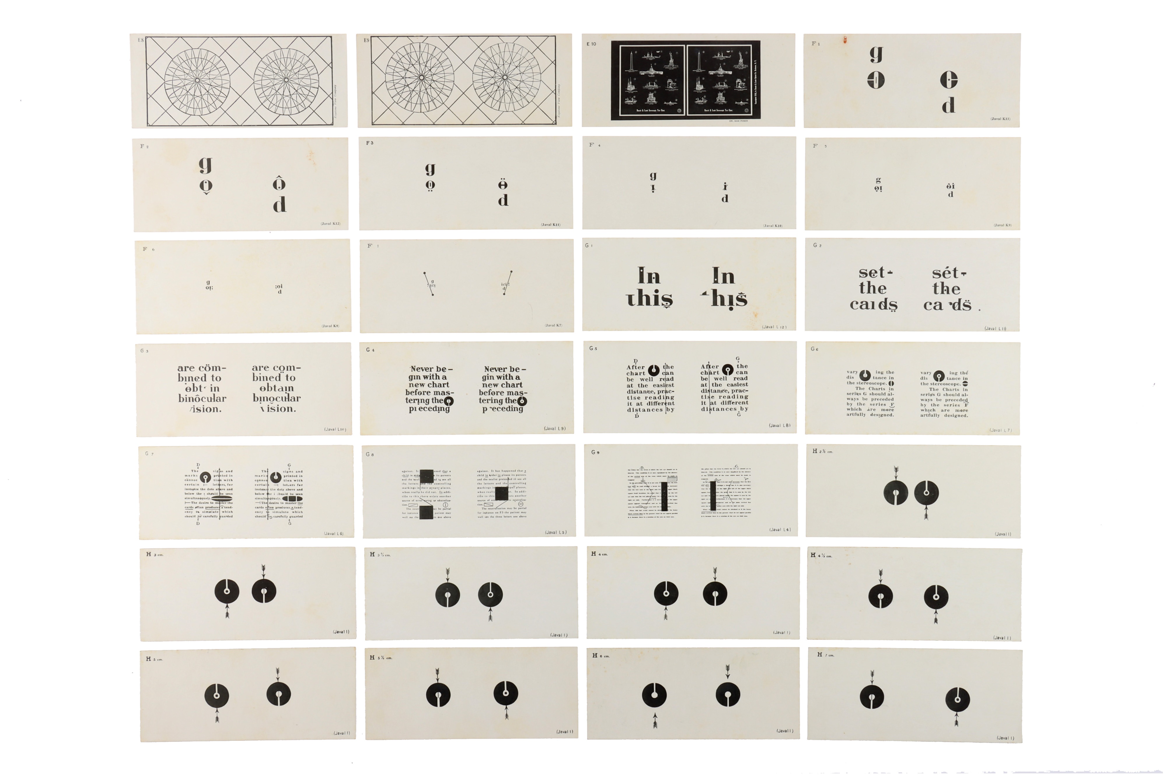 Dr.Well's Selection of Stereoscopic Charts - Image 4 of 10