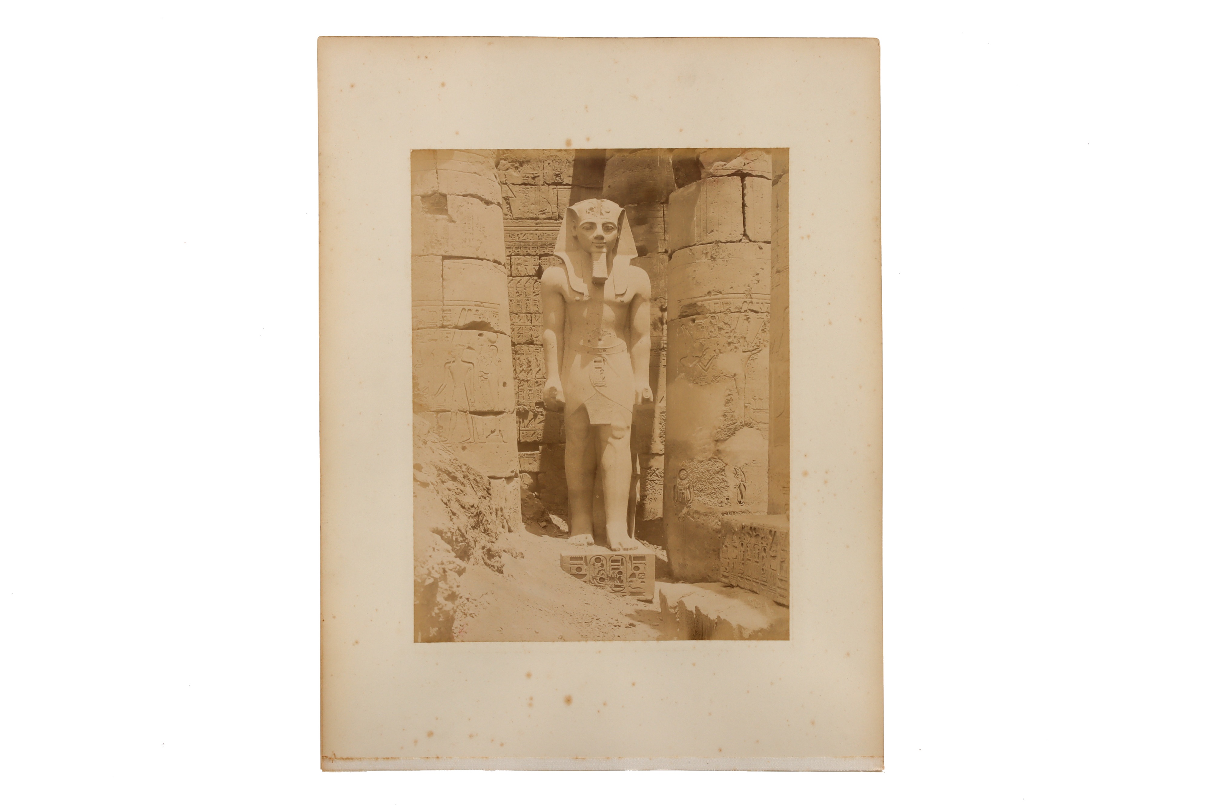 A Good Collection of 44 Egyptian Albumen Photographs, - Image 4 of 37