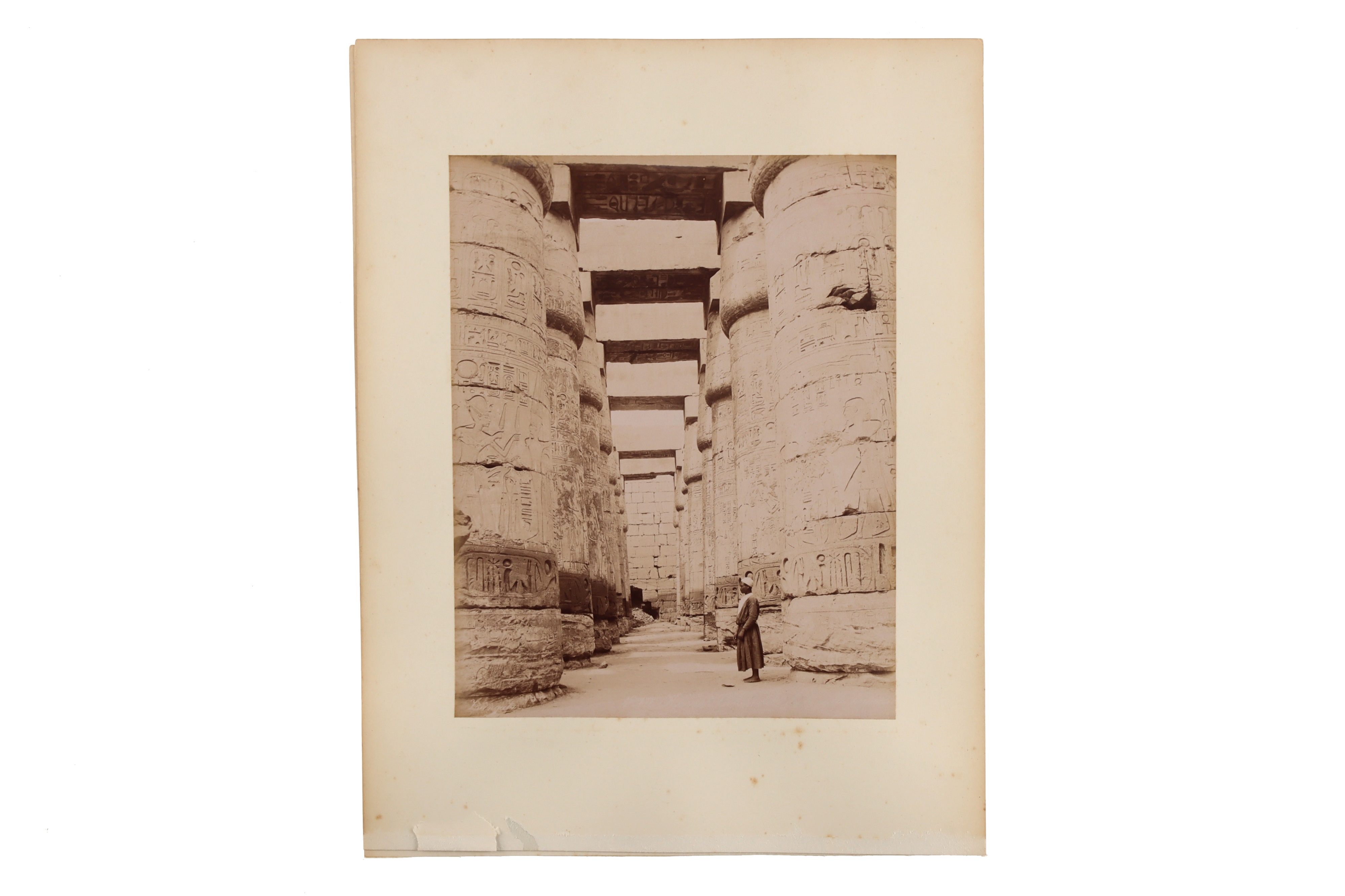 A Good Collection of 44 Egyptian Albumen Photographs, - Image 7 of 37