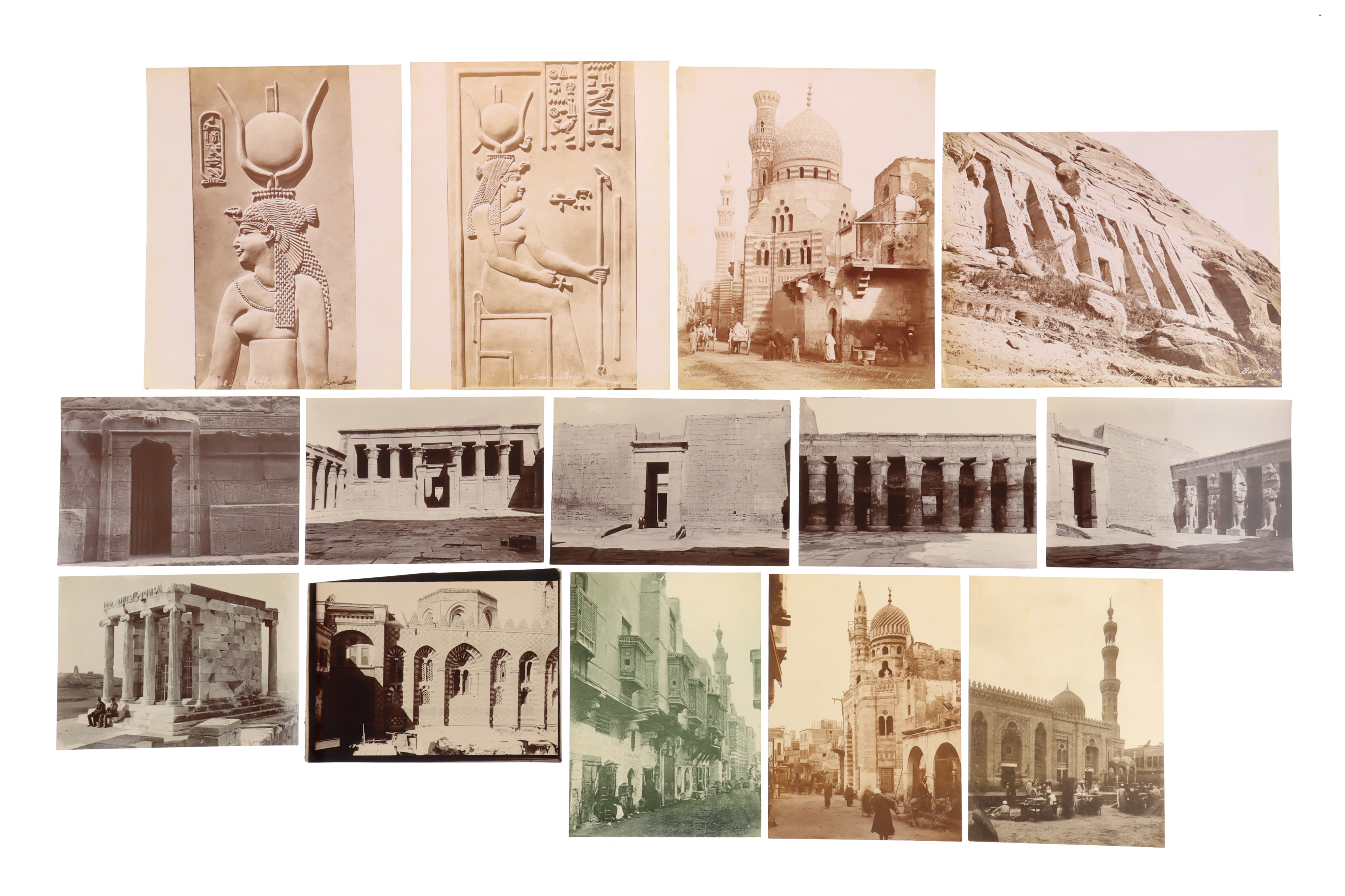 Large Collection of Crupi, Sommer and Bonfils, Albumen Prints Of Egypt & Italy, - Image 34 of 63