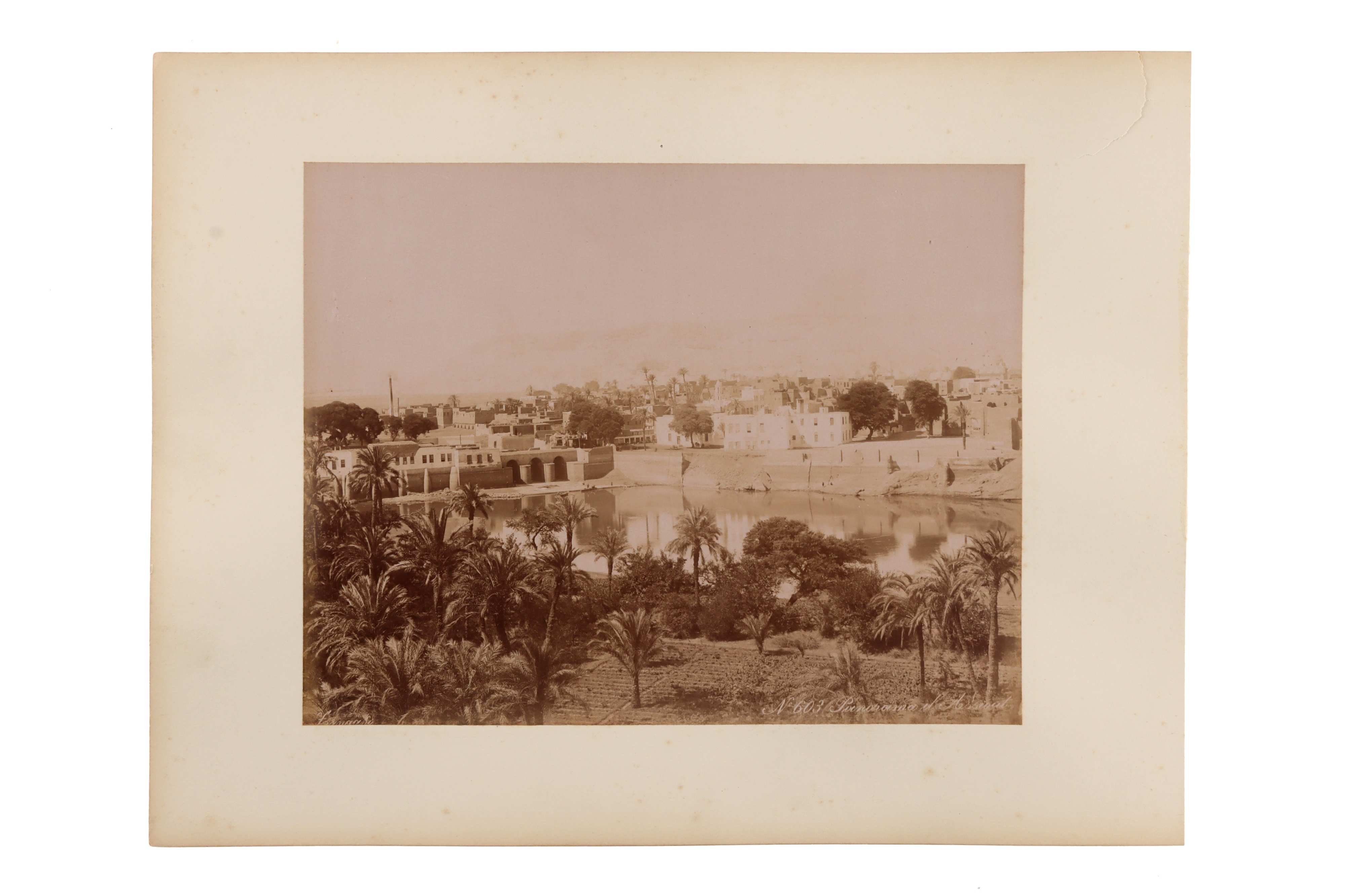 A Good Collection of 44 Egyptian Albumen Photographs, - Image 18 of 37