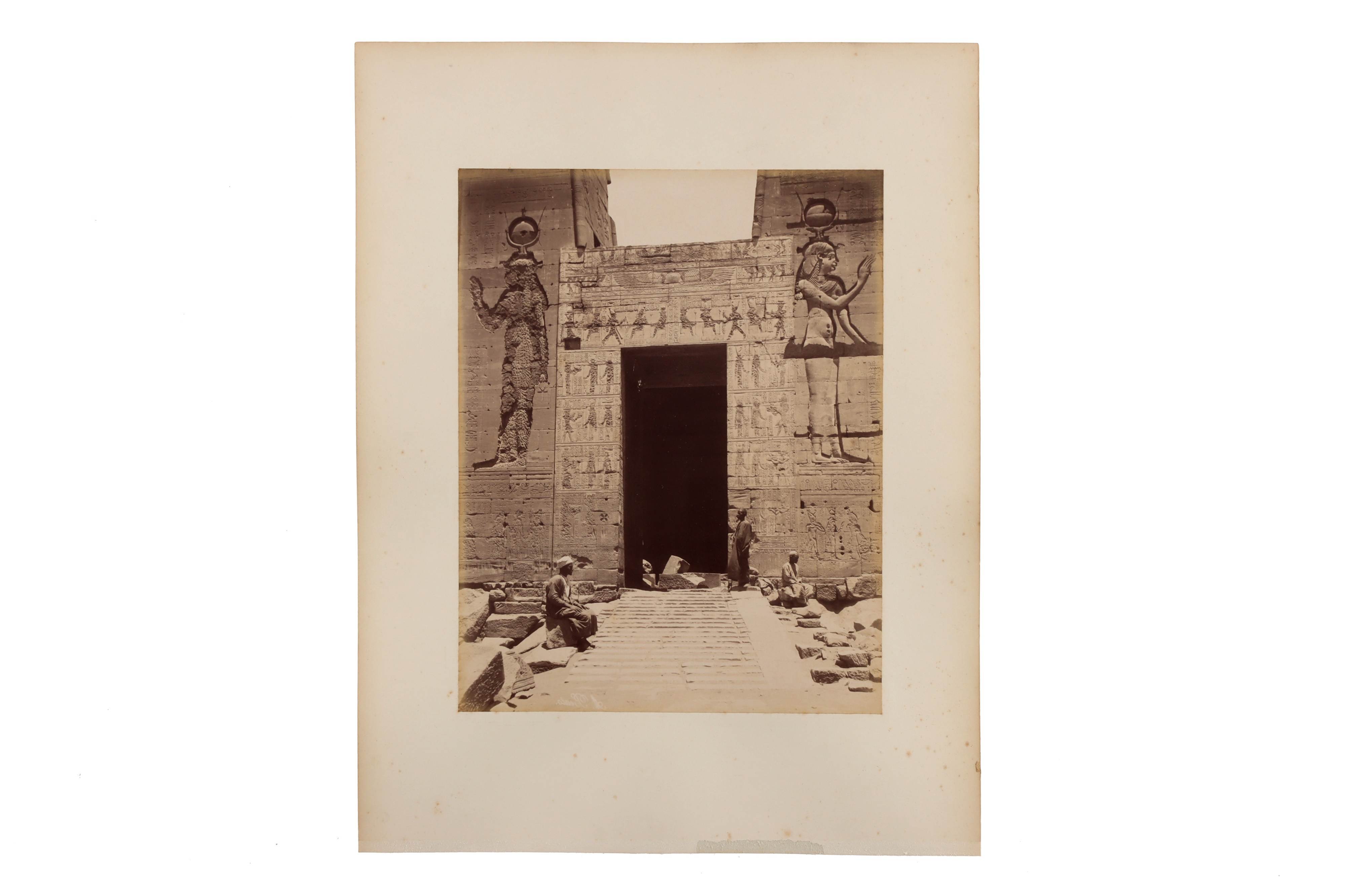 A Good Collection of 44 Egyptian Albumen Photographs, - Image 26 of 37