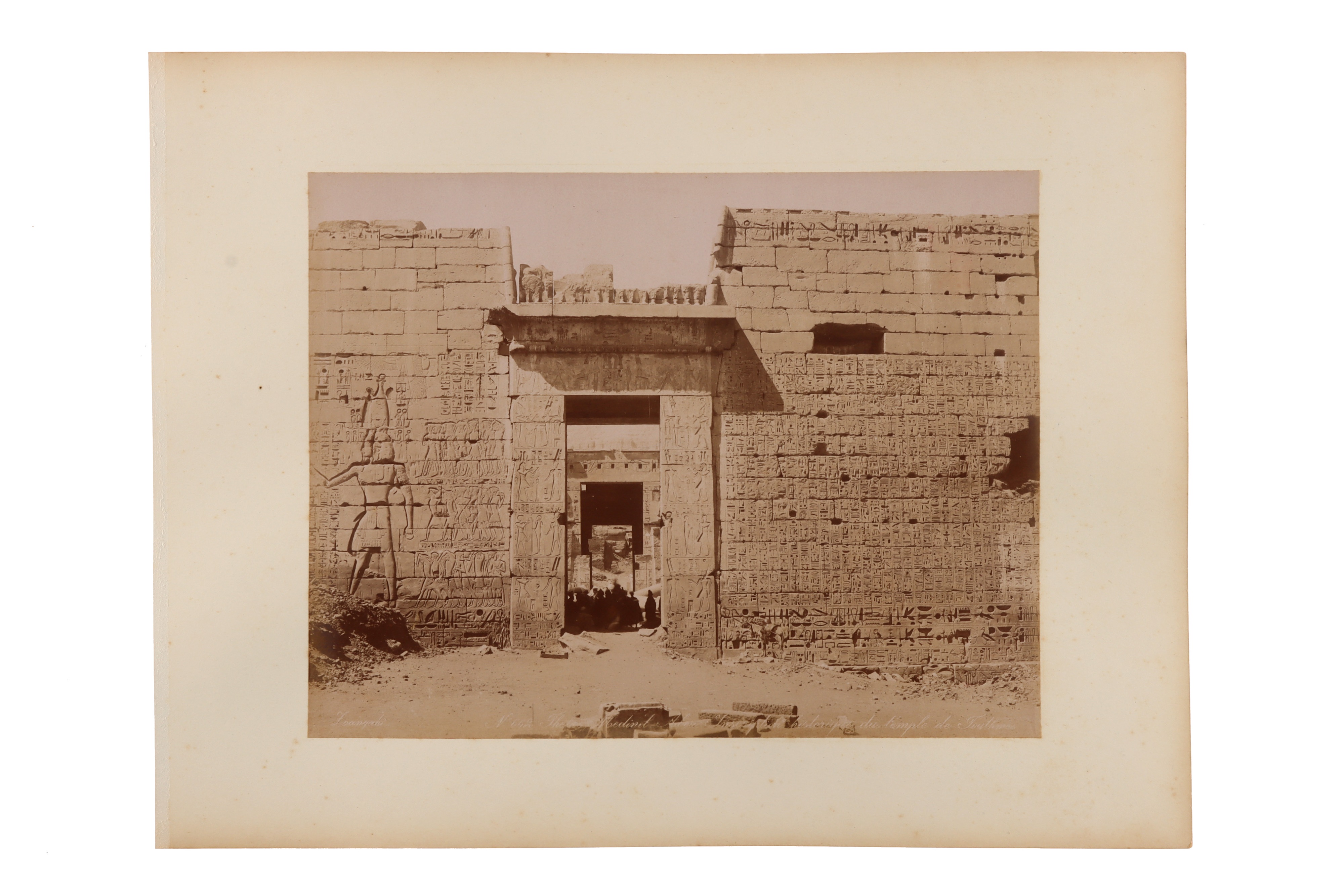 A Good Collection of 44 Egyptian Albumen Photographs, - Image 31 of 37