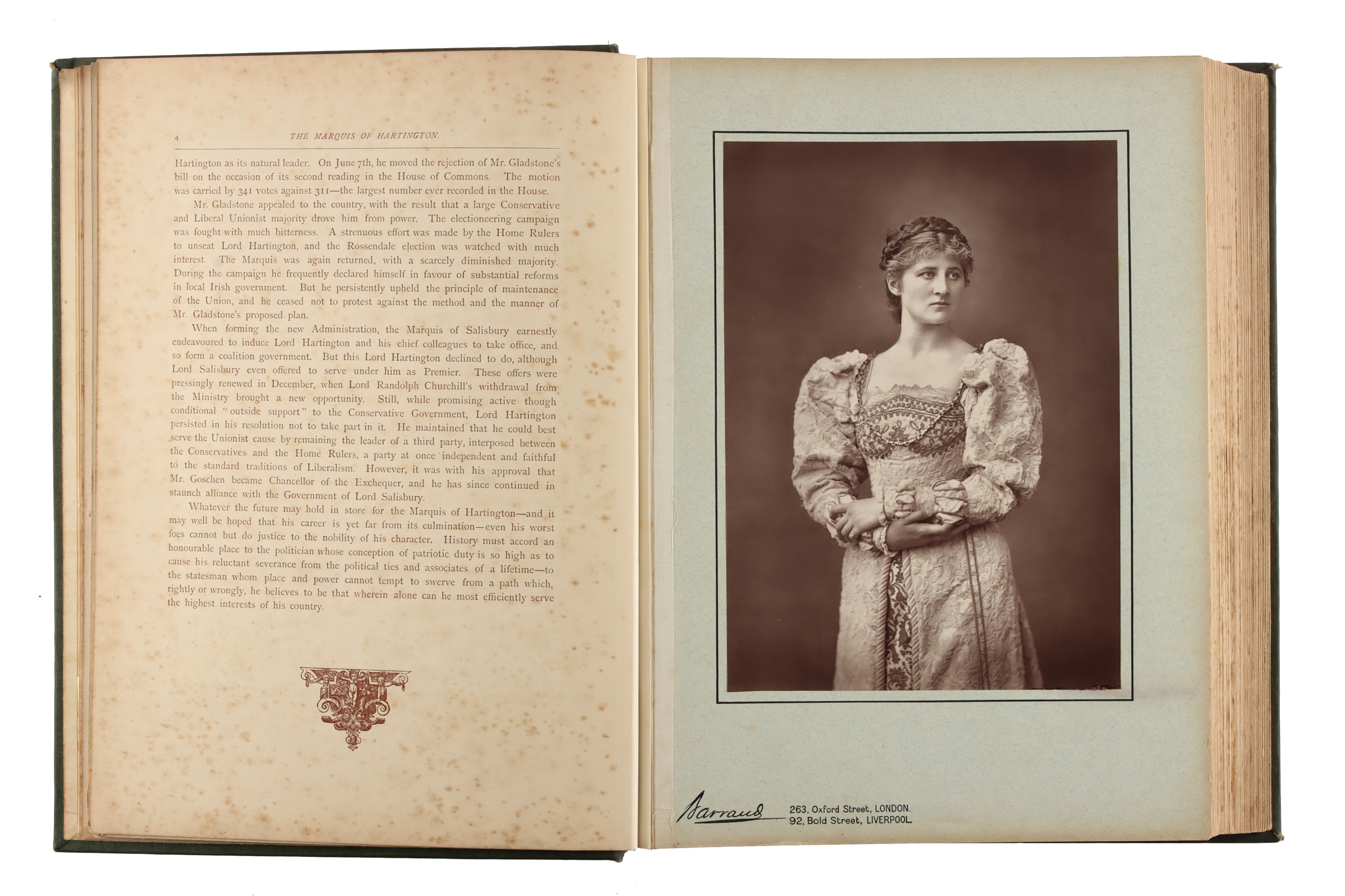 HERBERT ROSE BARRAUD (1845-1896), Men and Women of the Day, 1888 - 1889, - Image 5 of 7
