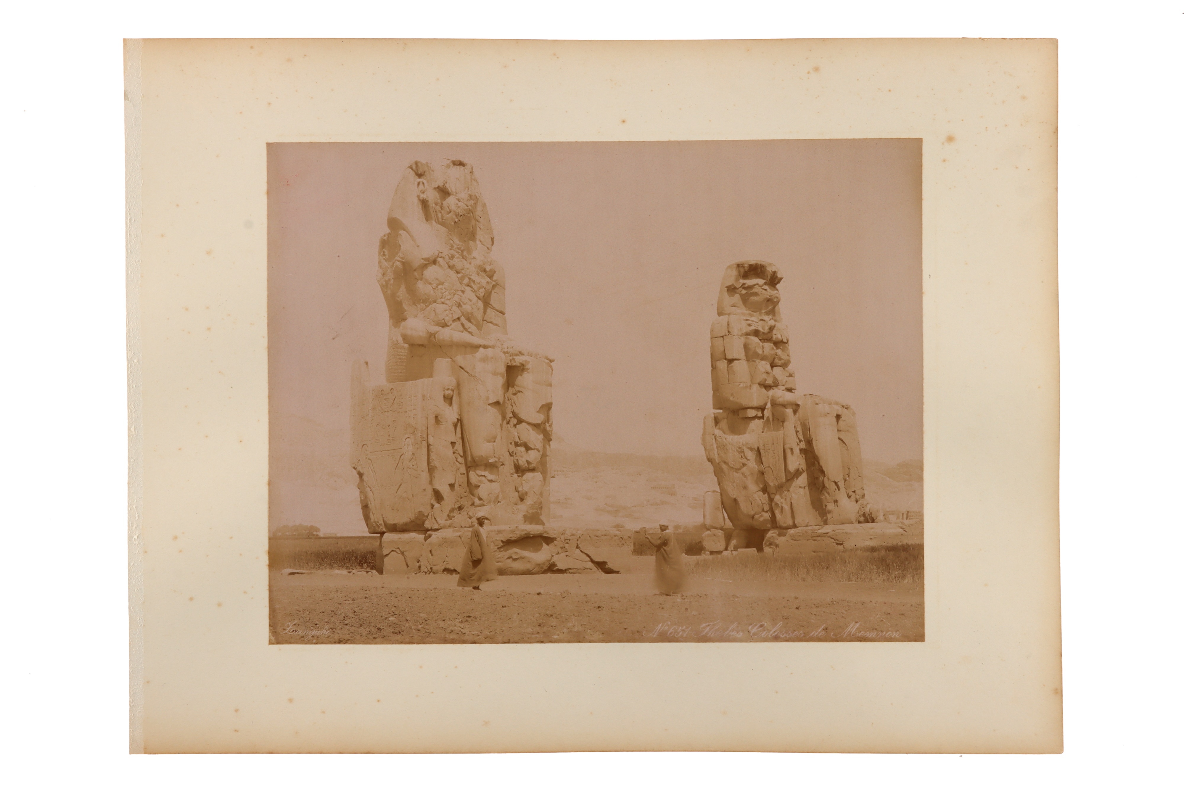 A Good Collection of 44 Egyptian Albumen Photographs, - Image 21 of 37